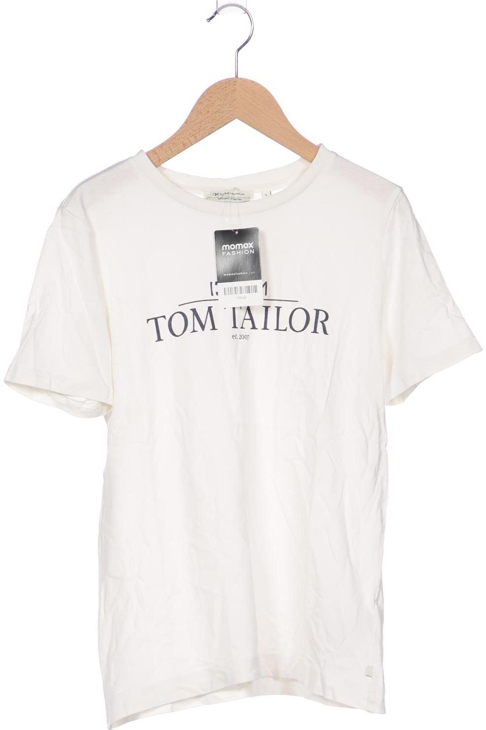 

TOM Tailor Denim Damen T-Shirt, cremeweiß, Gr. 36