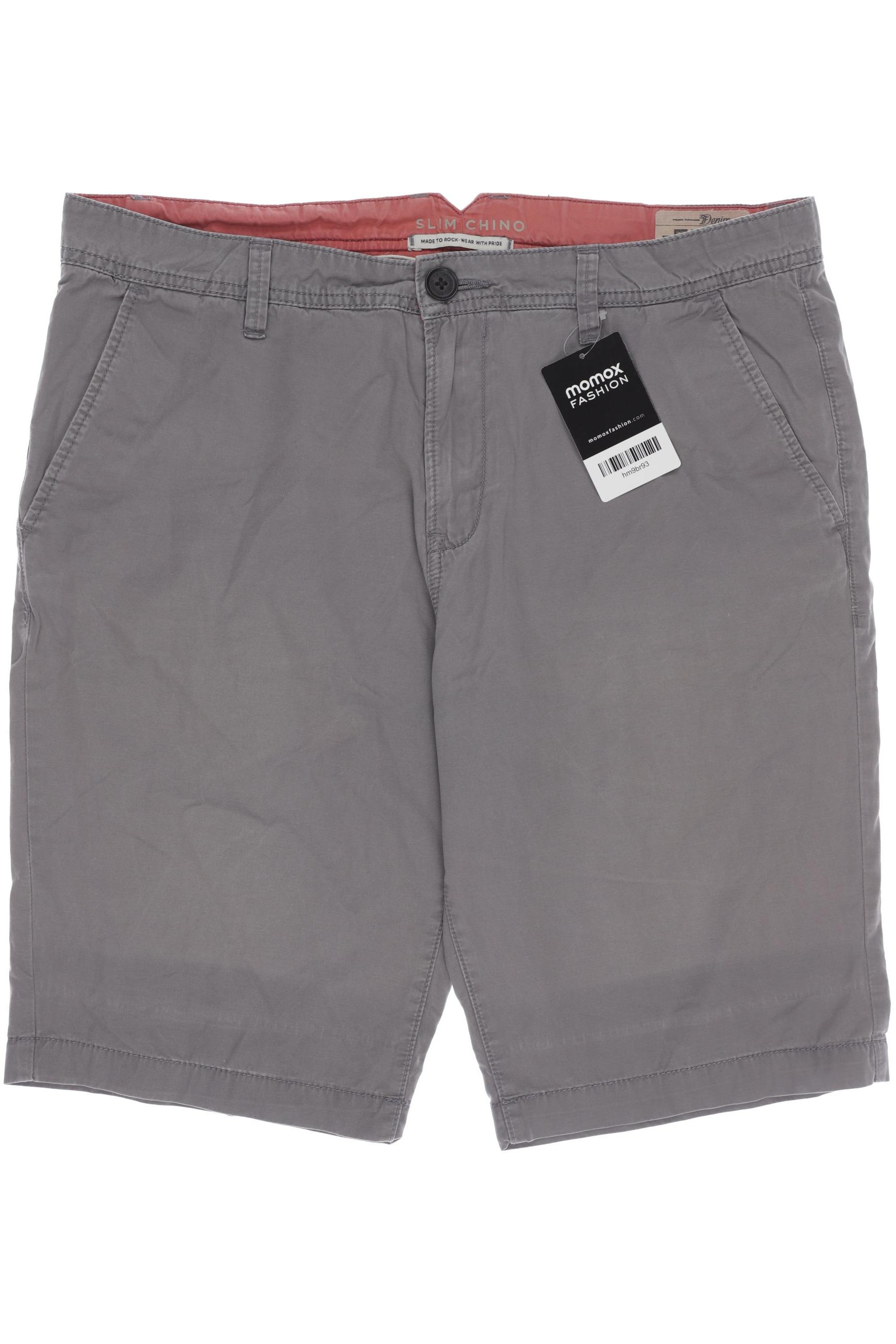 

TOM Tailor Denim Herren Shorts, grau, Gr. 33