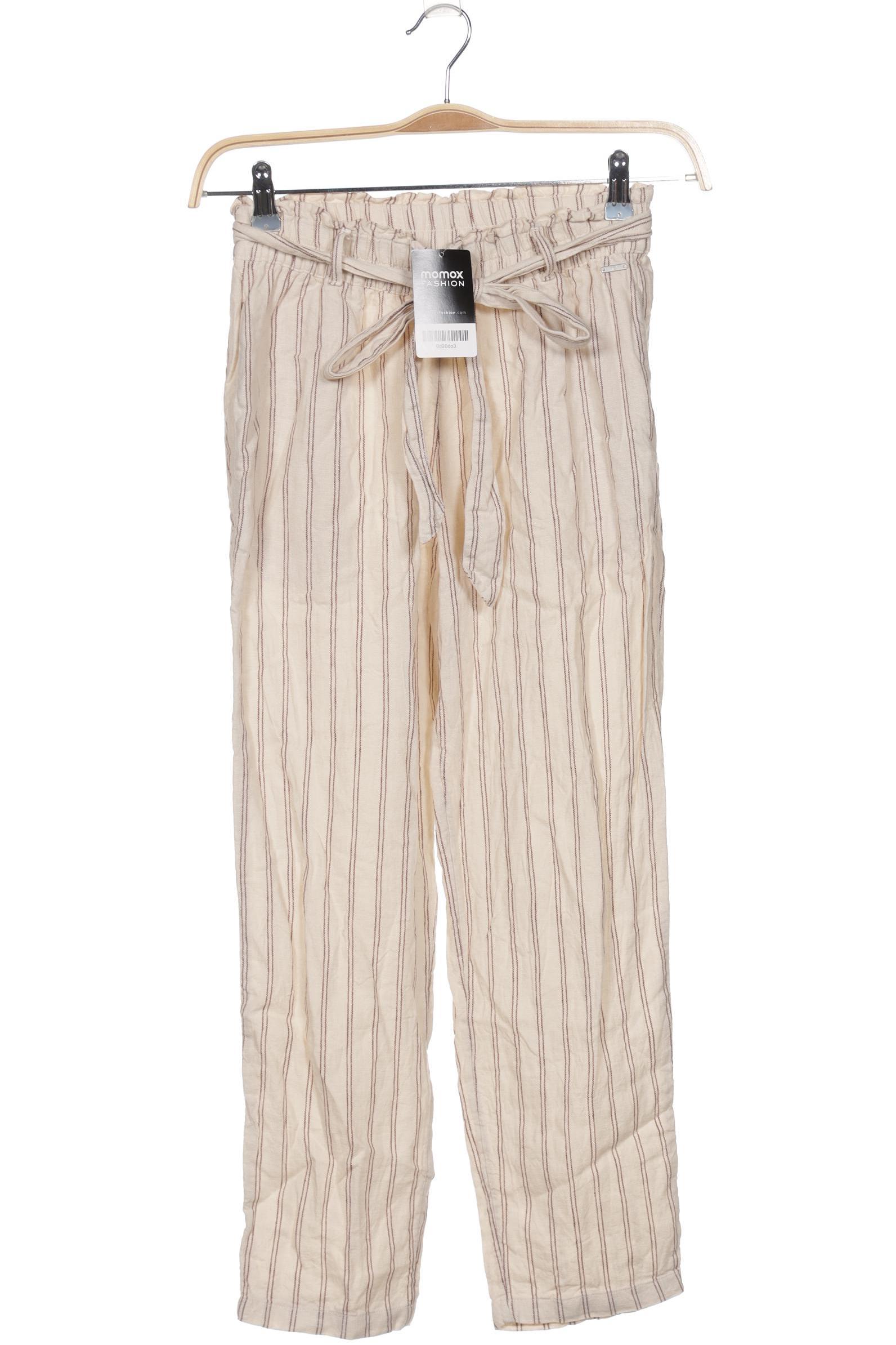 

TOM Tailor Denim Damen Stoffhose, beige, Gr. 0