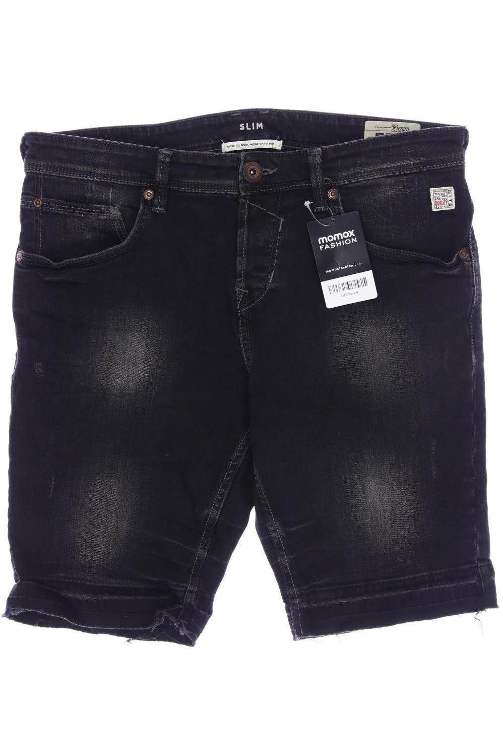 

TOM TAILOR Denim Herren Shorts, schwarz