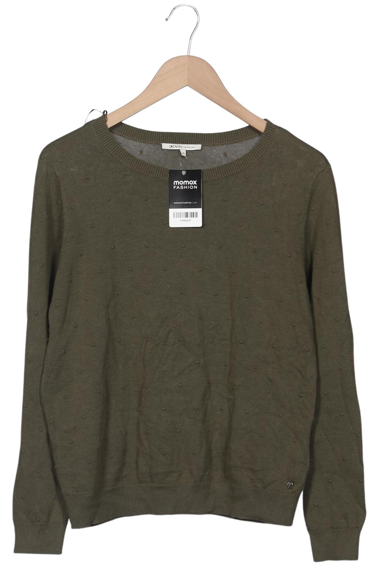 

TOM Tailor Denim Damen Pullover, grün, Gr. 38