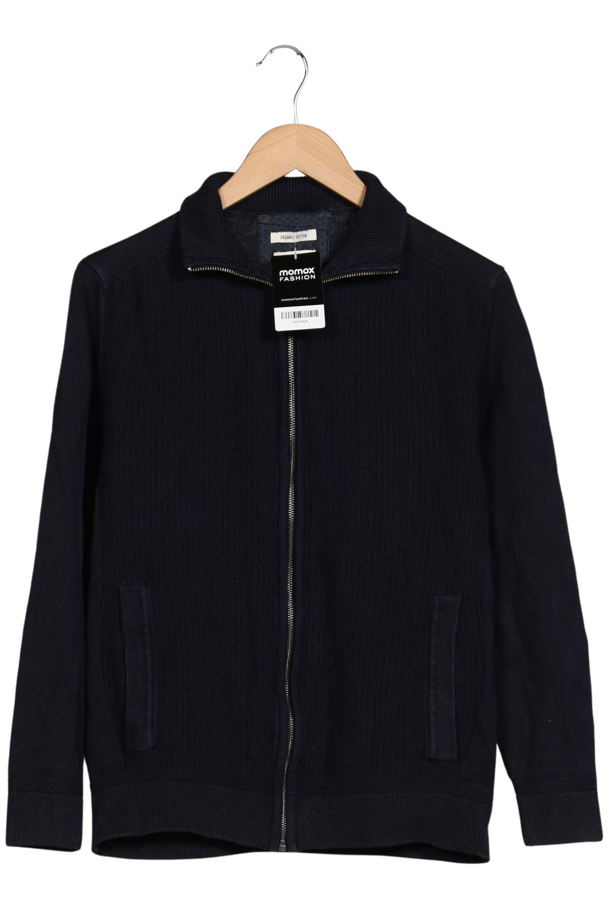 Thumbnail - TOM Tailor Denim Herren Strickjacke, marineblau, Gr. 48