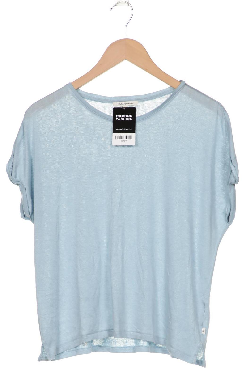 

TOM Tailor Denim Damen T-Shirt, hellblau, Gr. 44