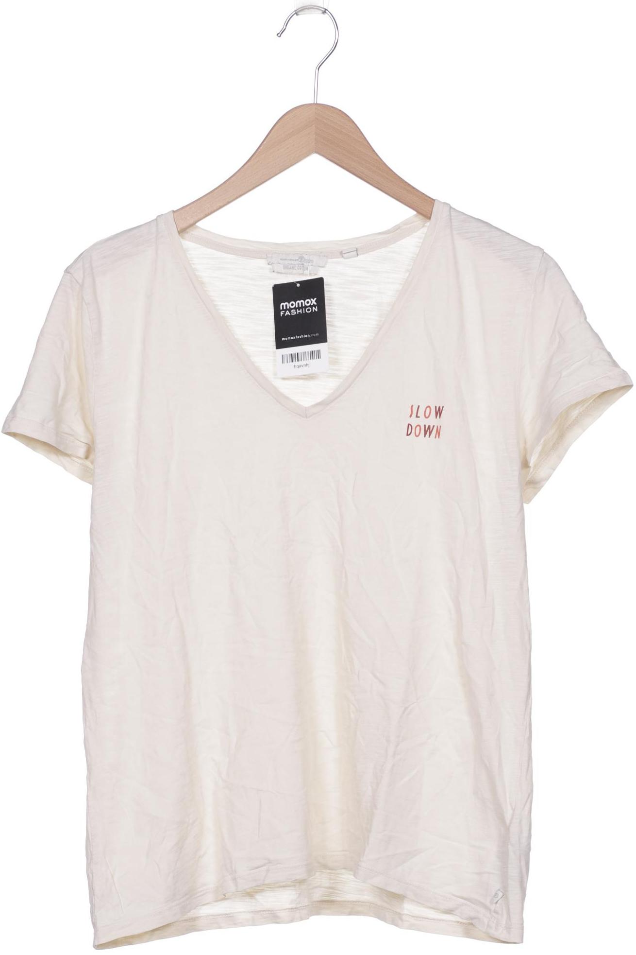 

TOM TAILOR Denim Damen T-Shirt, cremeweiß