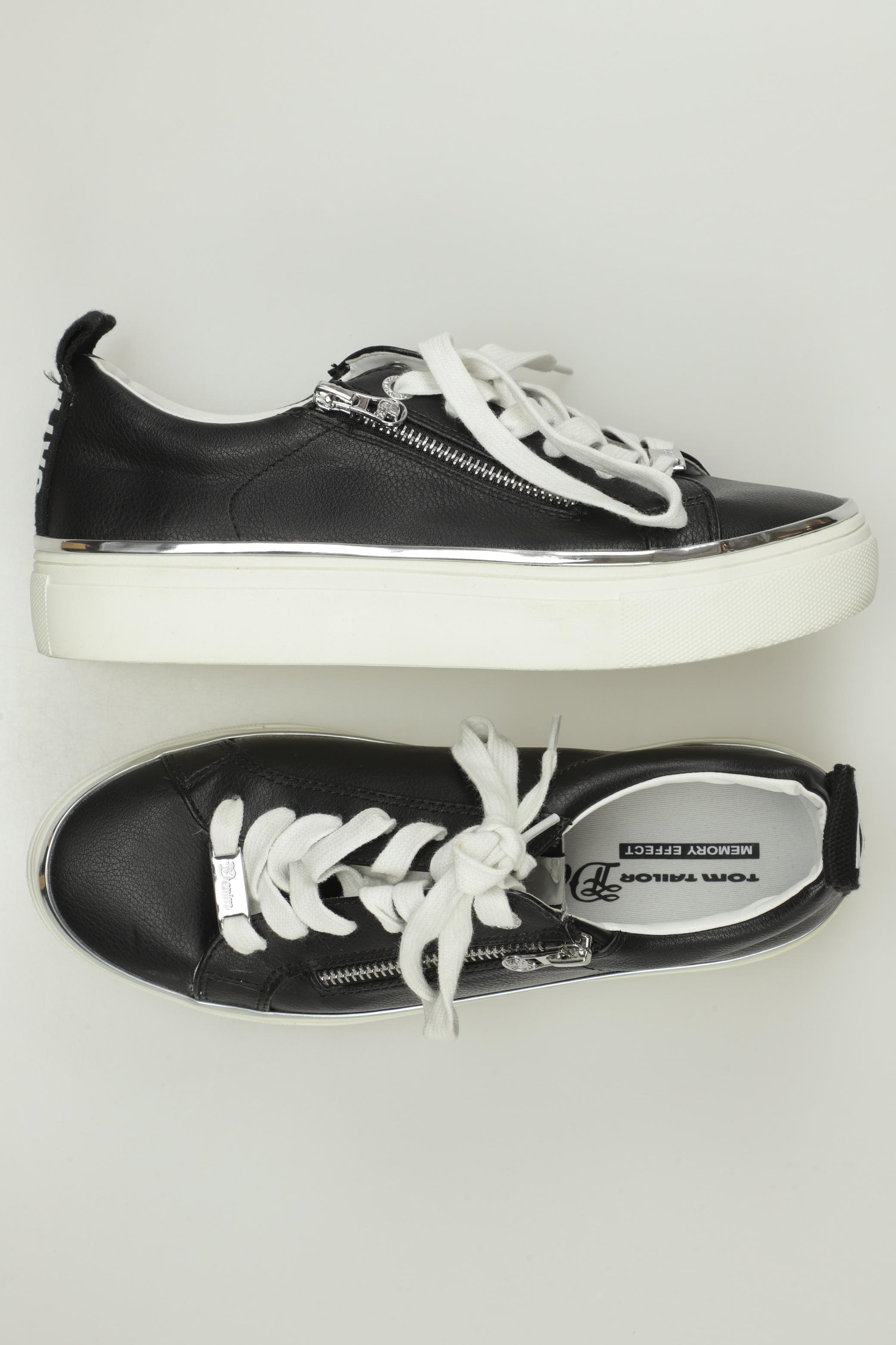 

TOM Tailor Denim Damen Sneakers, schwarz, Gr. 38