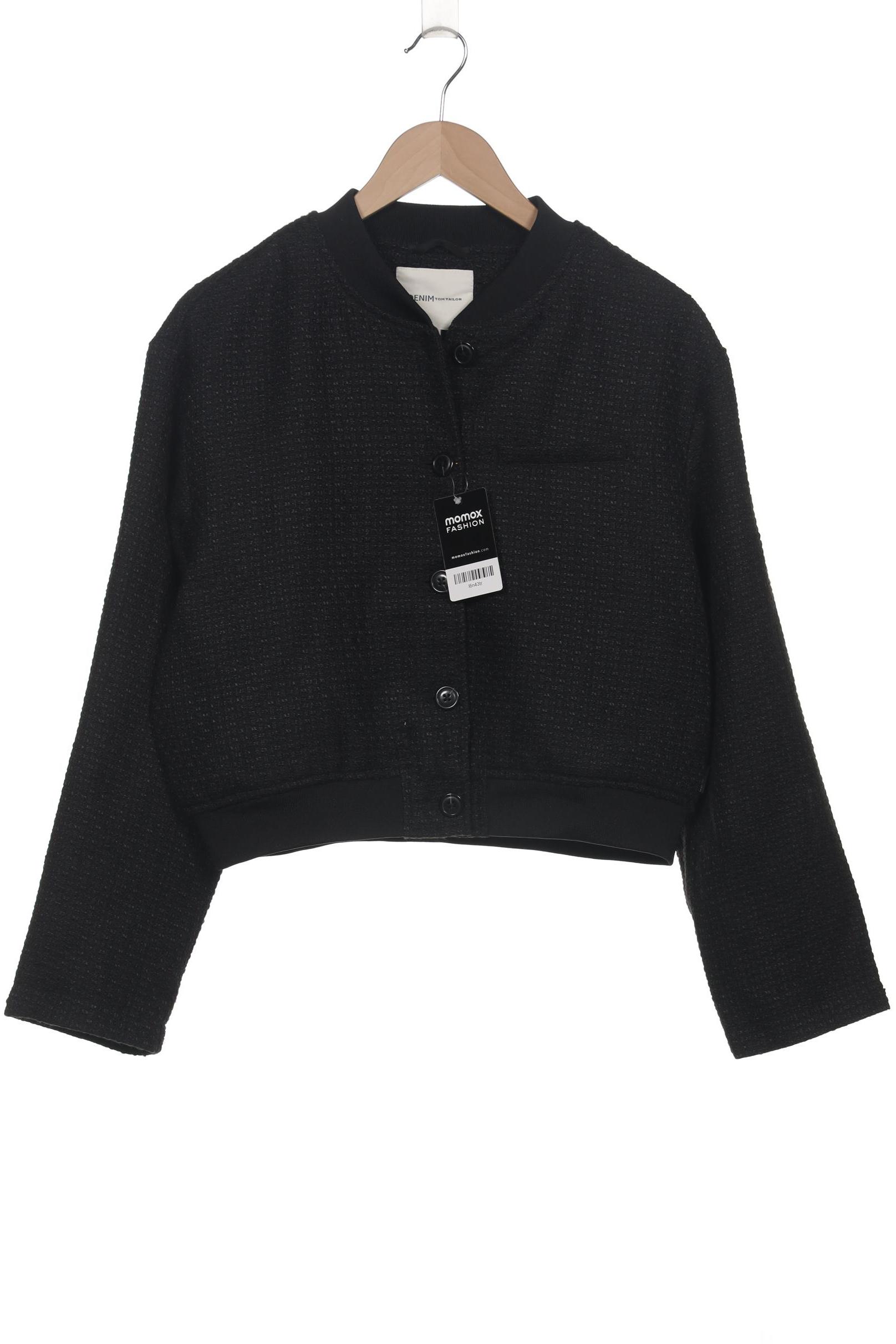 

TOM Tailor Denim Damen Jacke, schwarz, Gr. 38