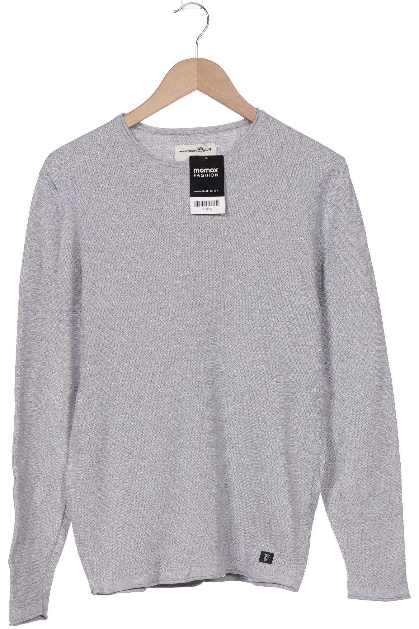 

TOM Tailor Denim Herren Pullover, grau, Gr. 48