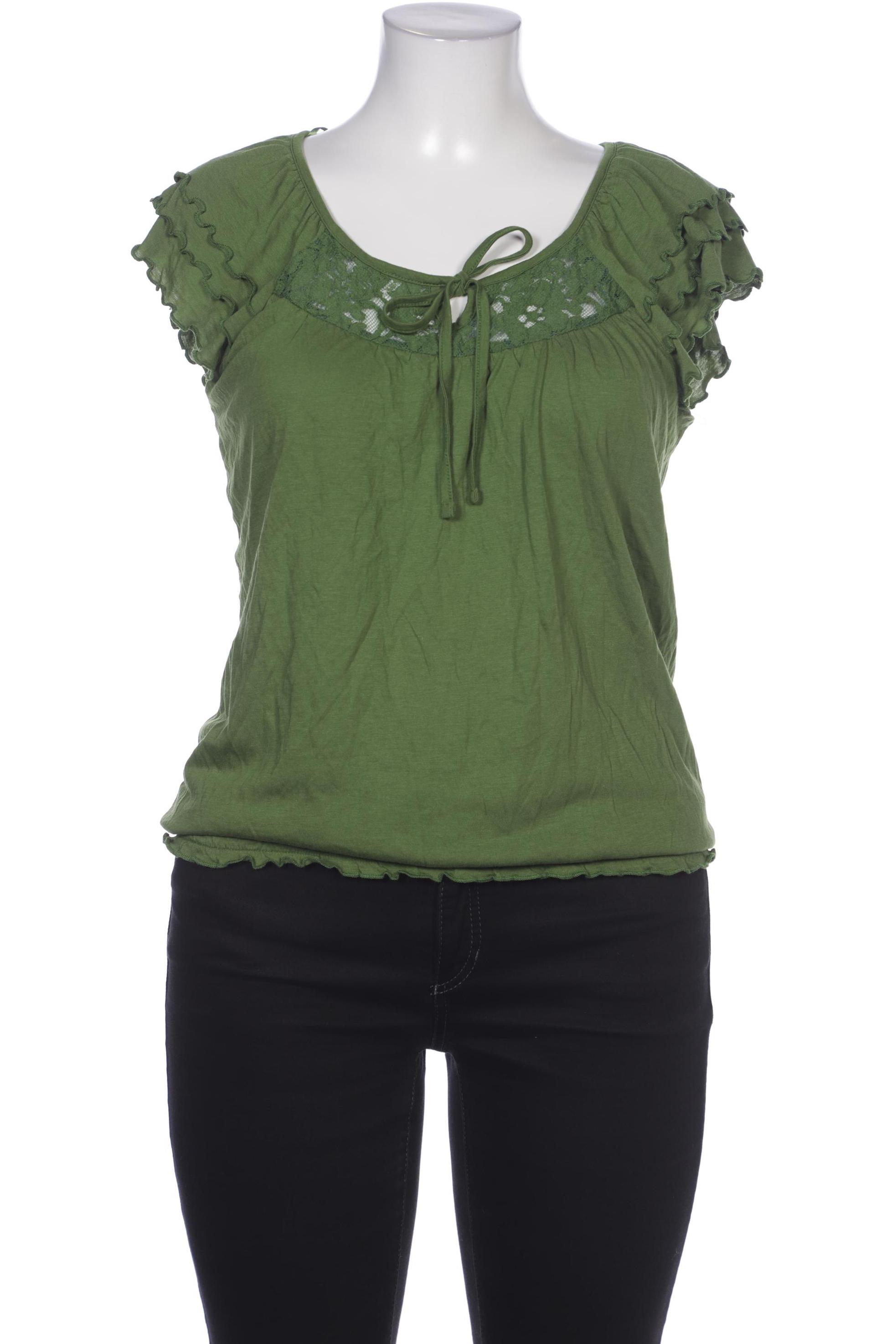 

TOM Tailor Denim Damen T-Shirt, grün, Gr. 44