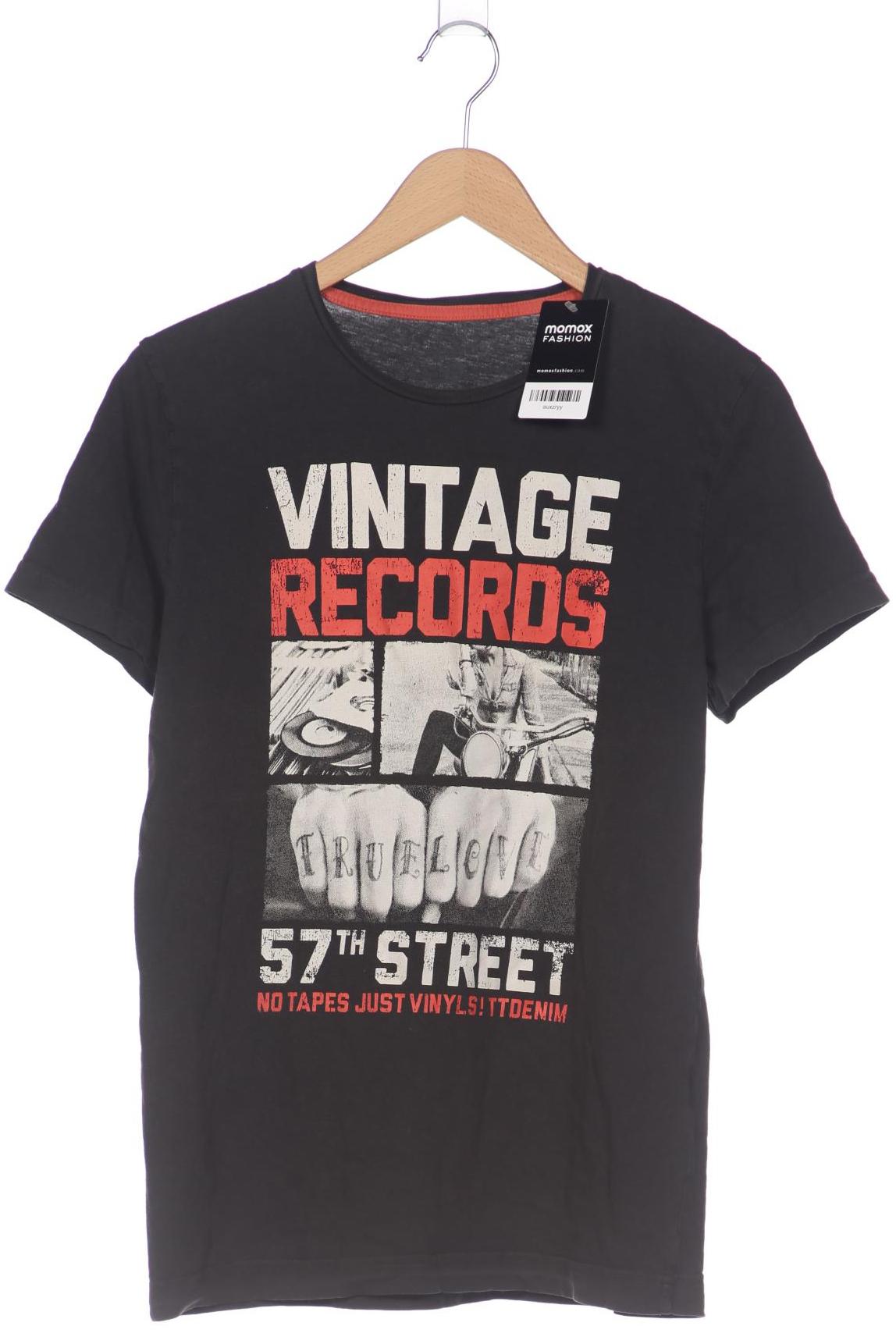 

TOM Tailor Denim Damen T-Shirt, grau, Gr. 38