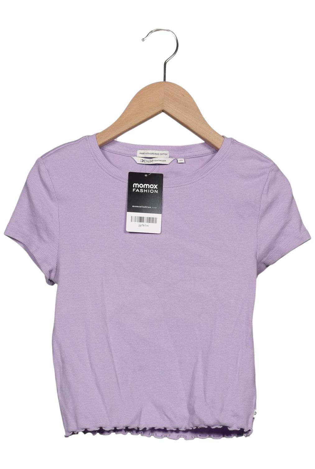 

TOM Tailor Denim Damen T-Shirt, flieder, Gr. 34