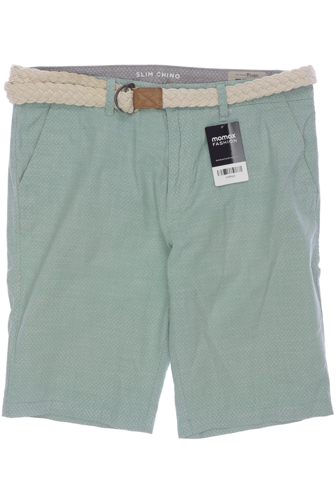 

TOM Tailor Denim Herren Shorts, hellgrün, Gr. 34