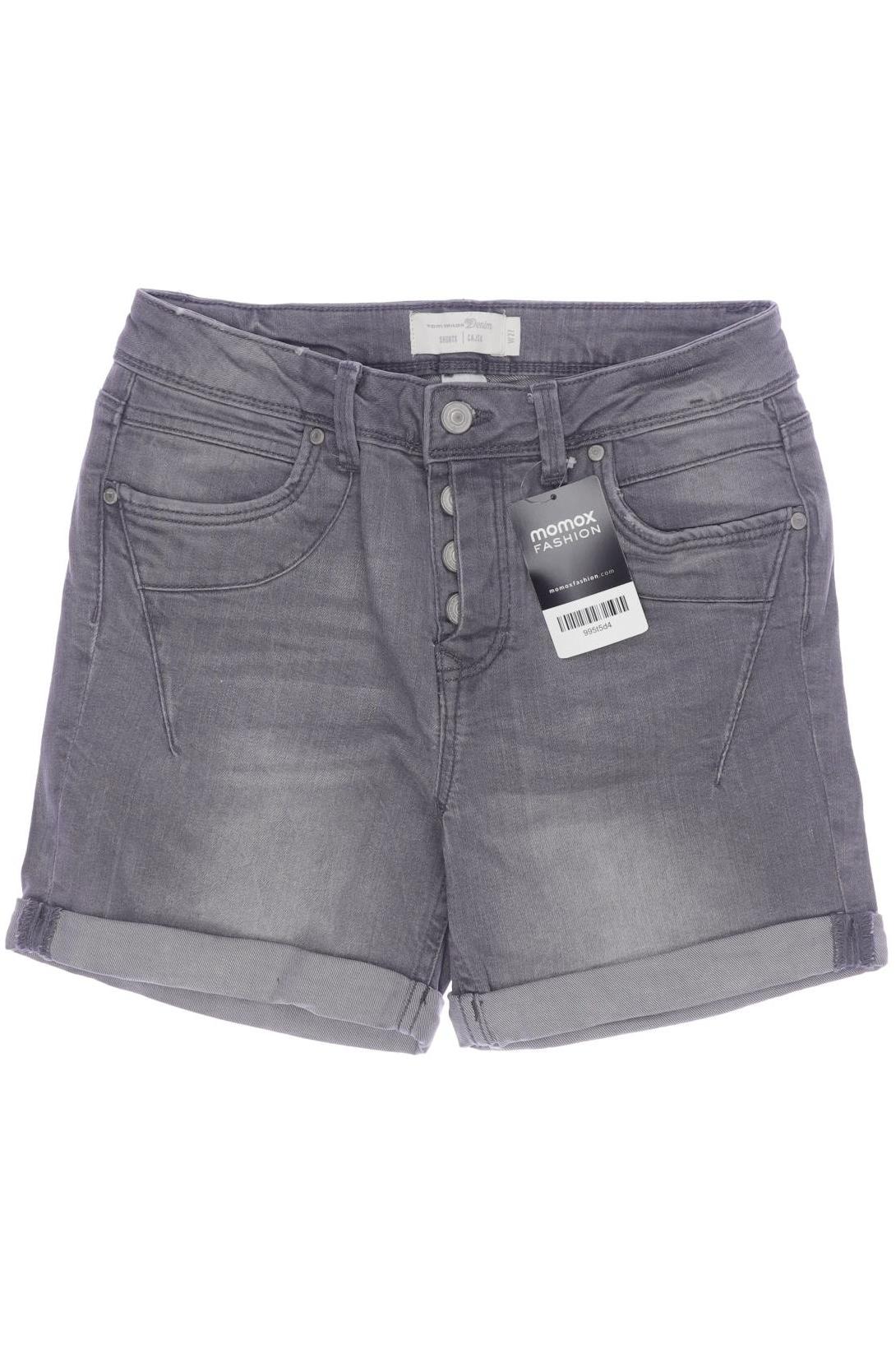 Thumbnail - TOM Tailor Denim Damen Shorts, grau, Gr. 27