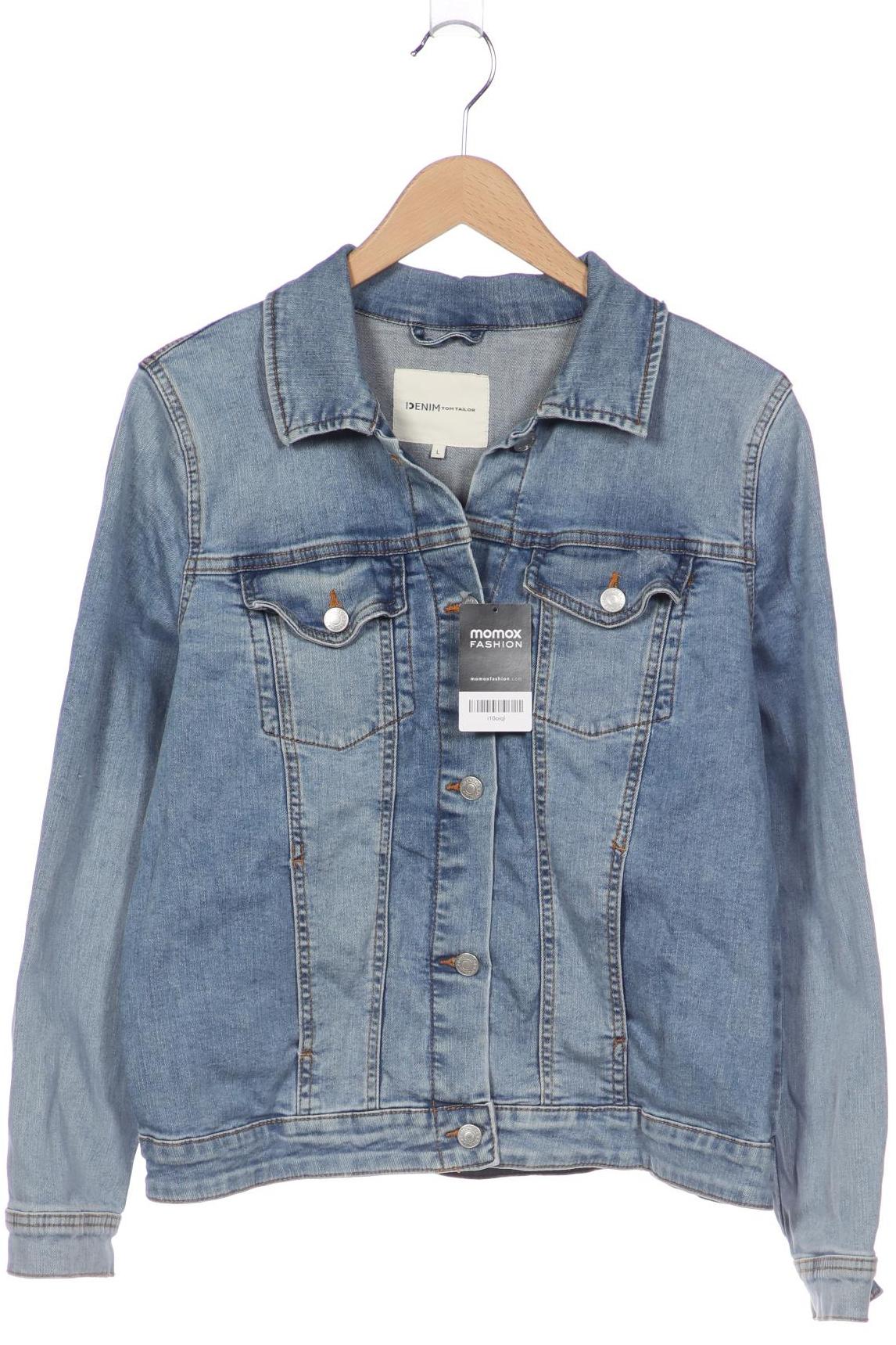 

TOM TAILOR Denim Damen Jacke, hellblau