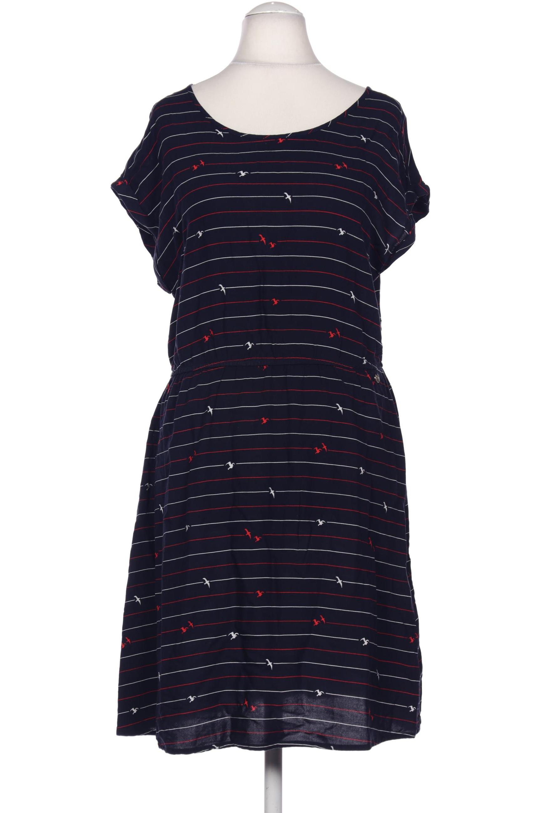 

TOM Tailor Denim Damen Kleid, marineblau, Gr. 38