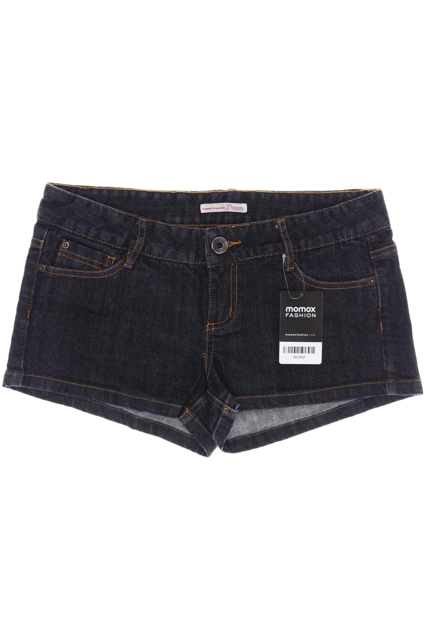 

TOM TAILOR Denim Damen Shorts, schwarz