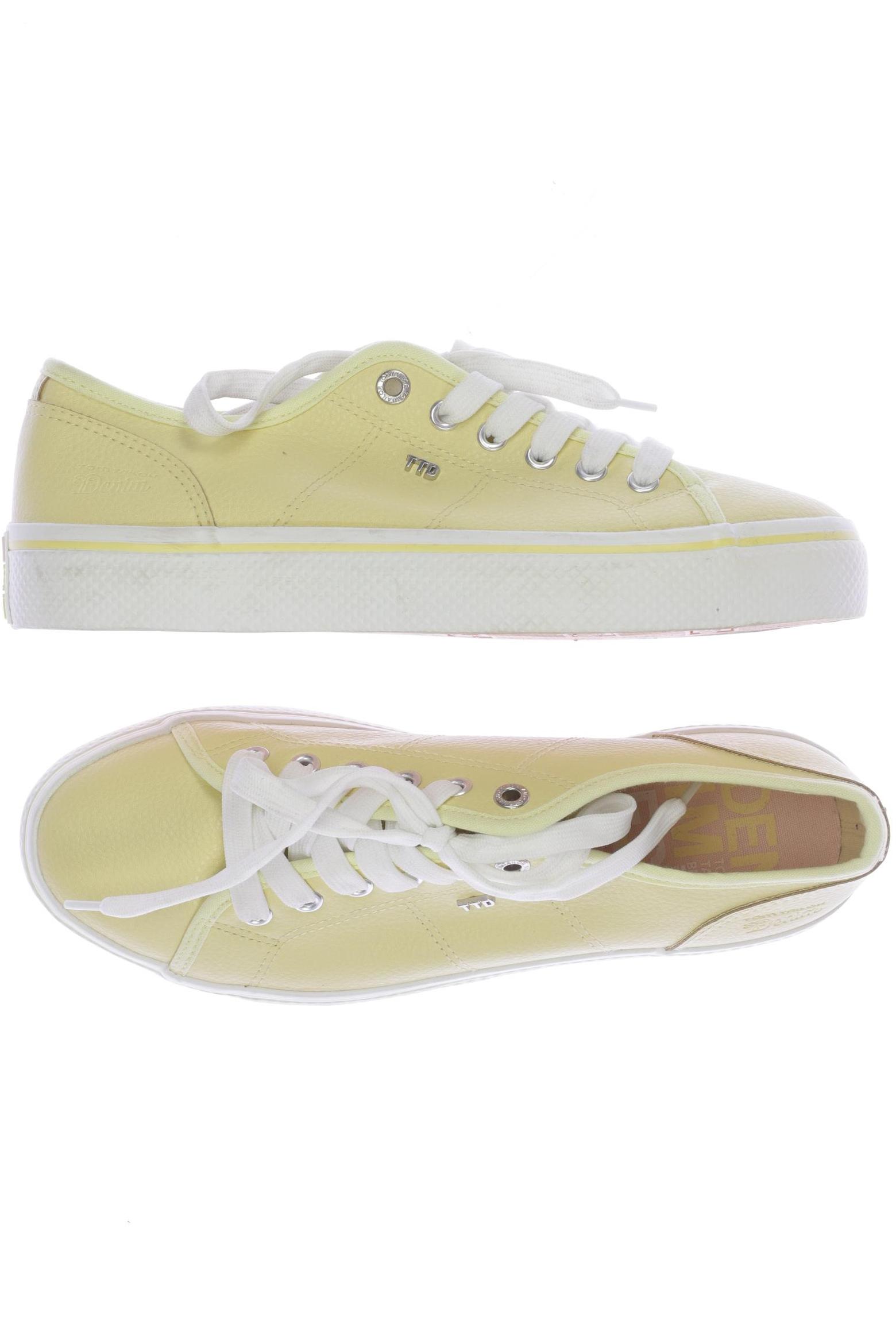 

TOM Tailor Denim Damen Sneakers, gelb, Gr. 40