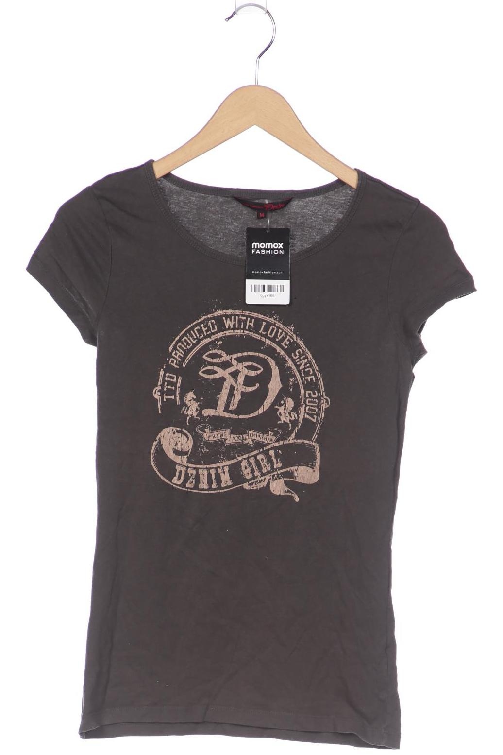 

TOM Tailor Denim Damen T-Shirt, grau, Gr. 38