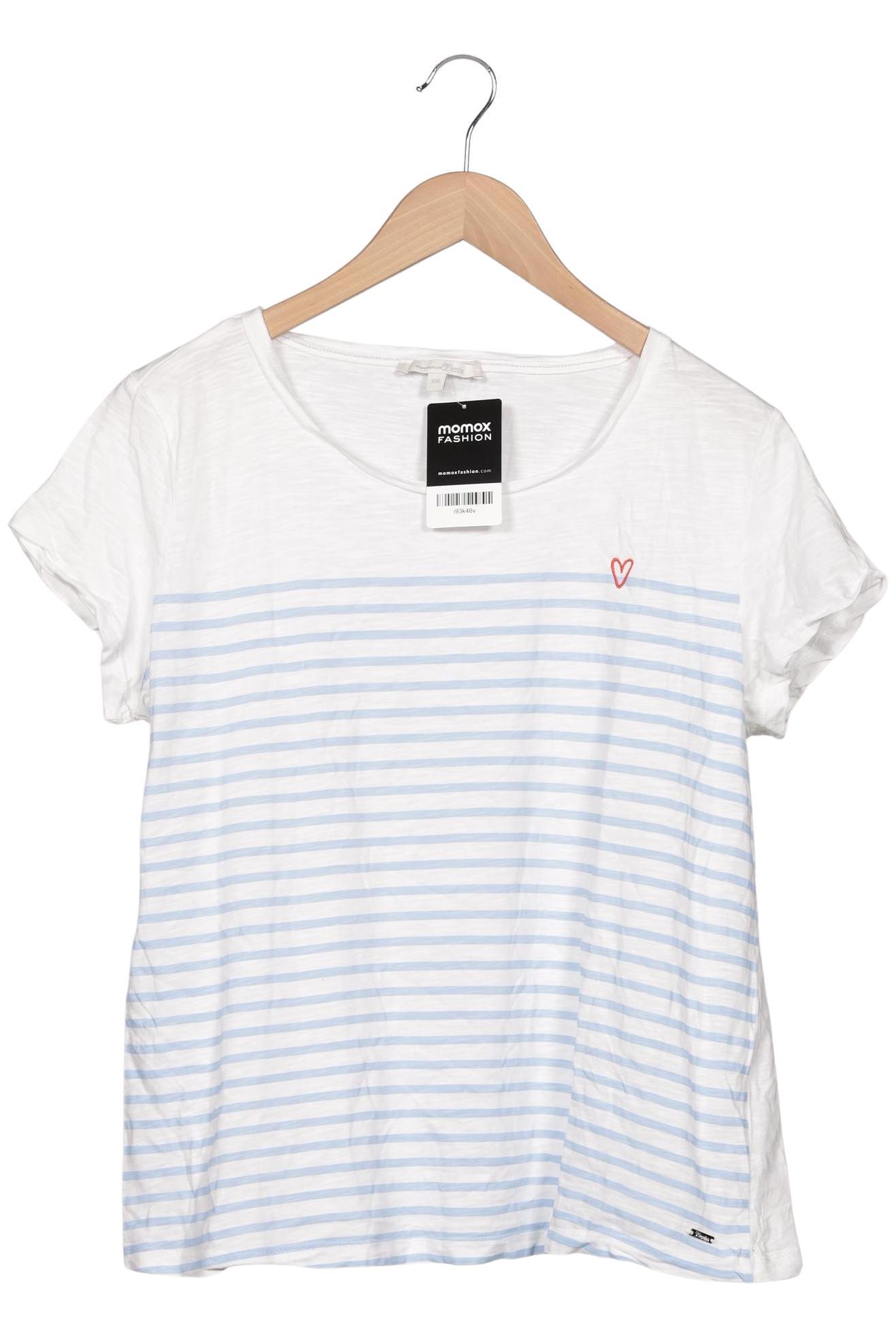 

TOM Tailor Denim Damen T-Shirt, weiß, Gr. 46