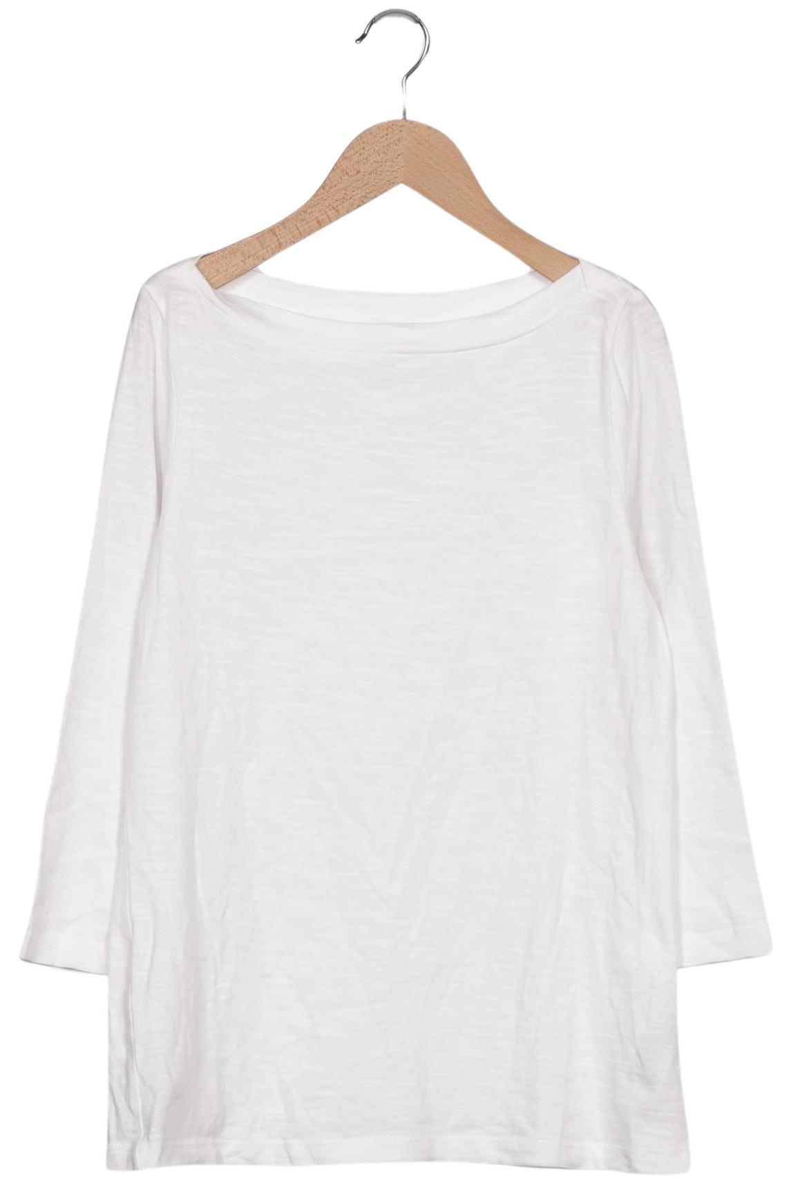 

TOM Tailor Denim Damen Langarmshirt, weiß, Gr. 38