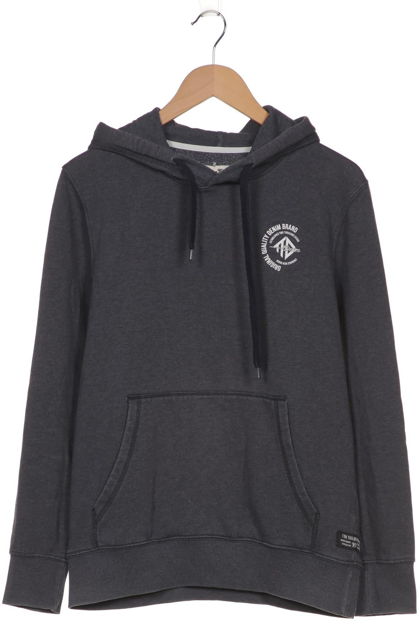 

TOM TAILOR Denim Herren Kapuzenpullover, grau