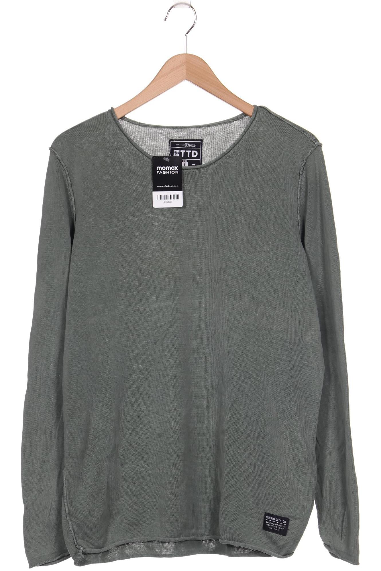

TOM Tailor Denim Herren Pullover, grün, Gr. 52