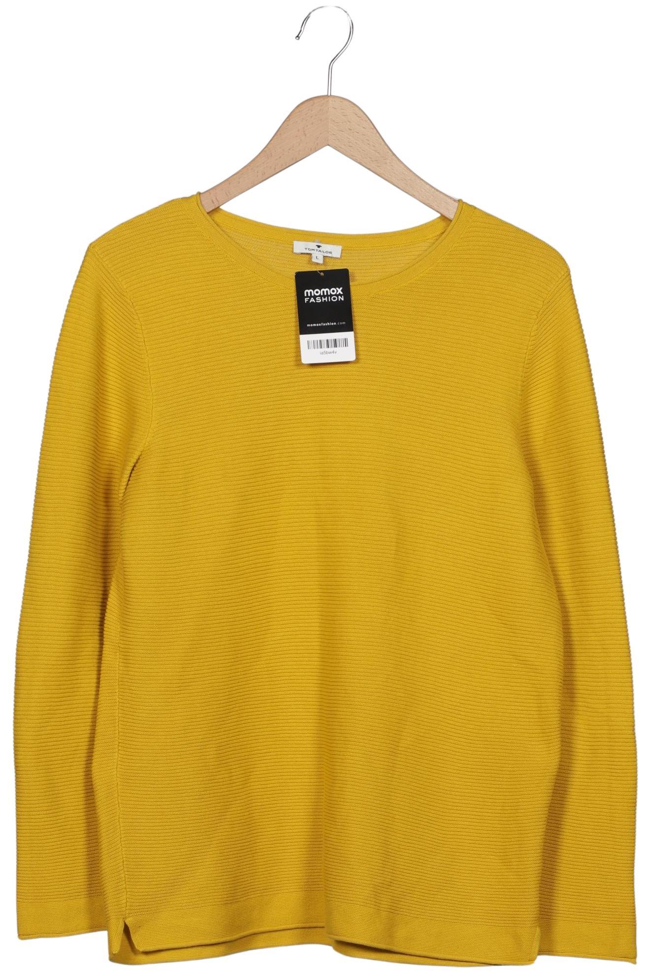 

TOM Tailor Denim Damen Pullover, gelb, Gr. 42