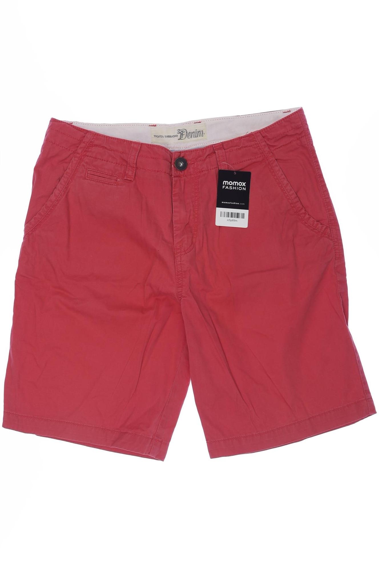 

TOM Tailor Denim Herren Shorts, rot, Gr. 30