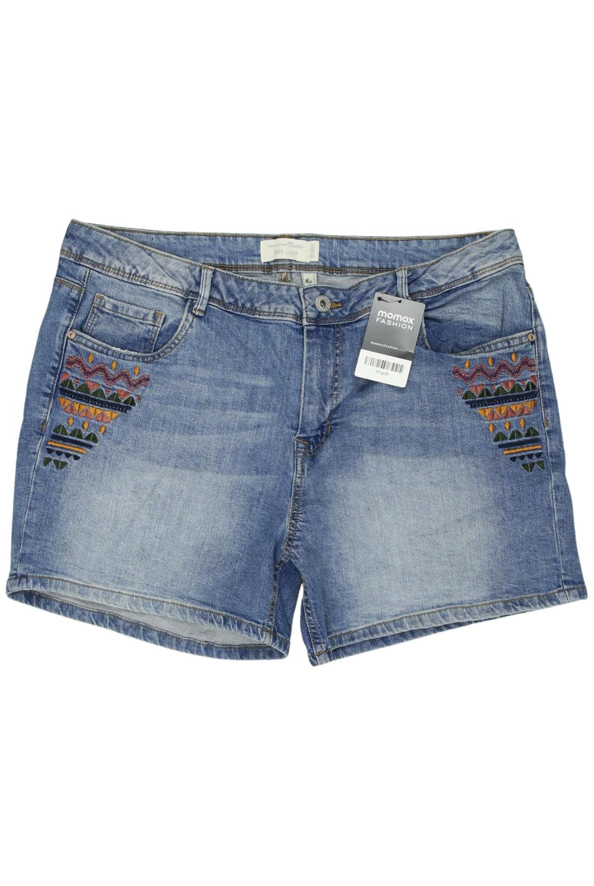 

TOM Tailor Denim Damen Shorts, blau, Gr. 46