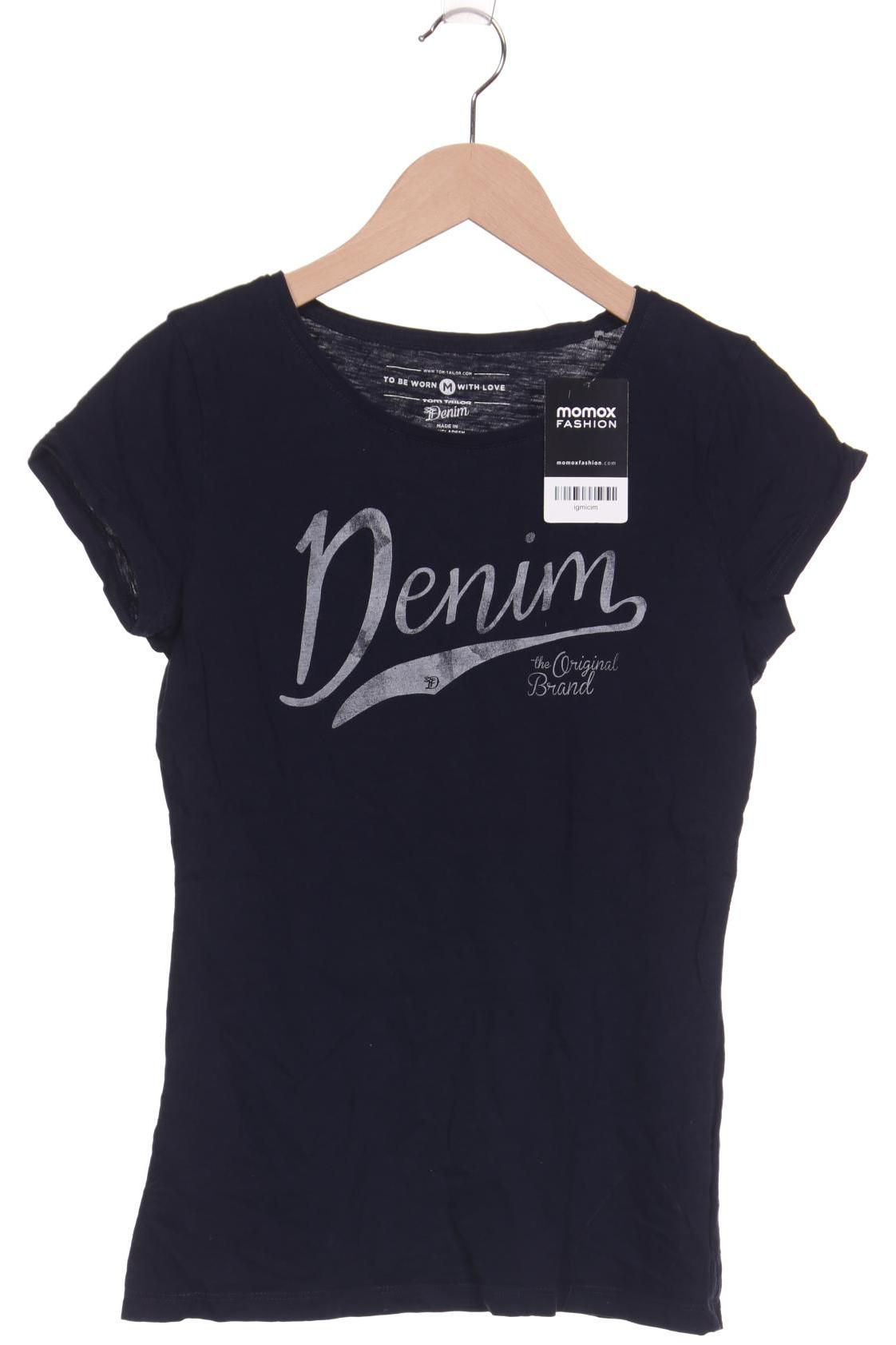 

TOM TAILOR Denim Damen T-Shirt, marineblau