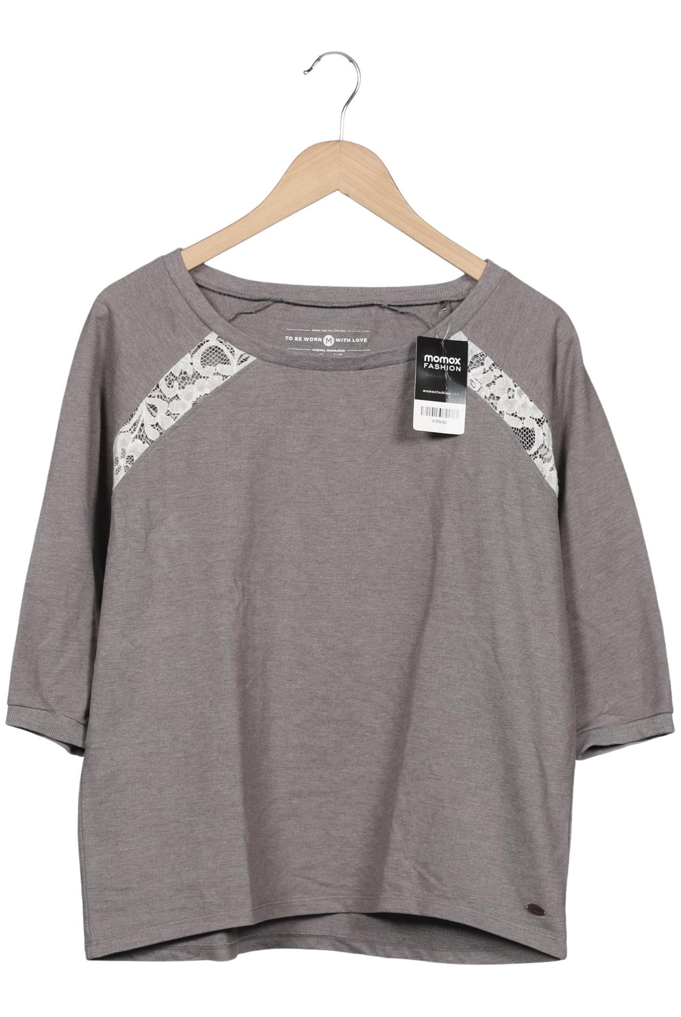 

TOM Tailor Denim Damen Sweatshirt, grau, Gr. 38