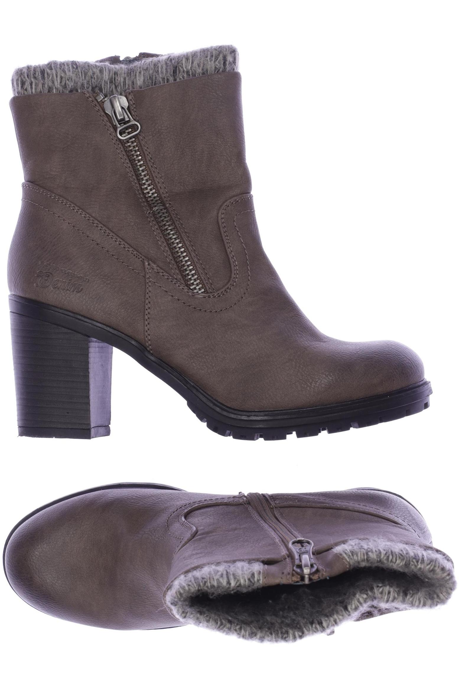 

TOM Tailor Denim Damen Stiefelette, braun, Gr. 38