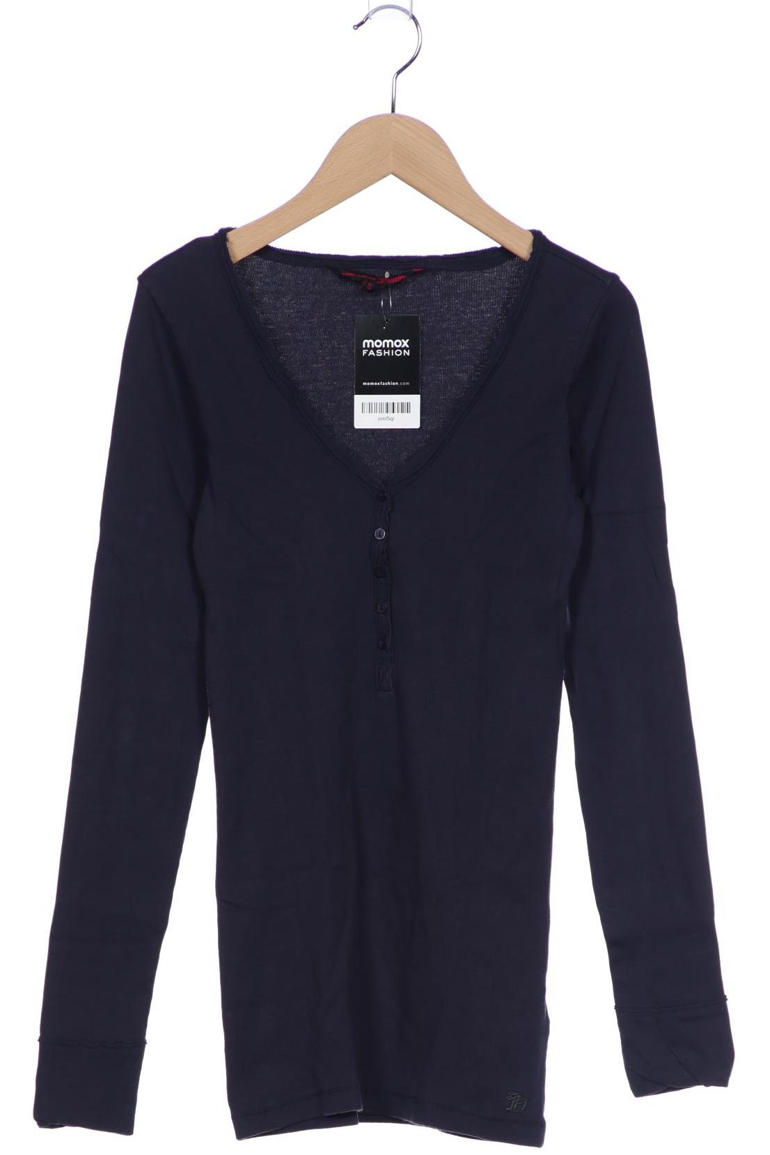 

TOM Tailor Denim Damen Langarmshirt, marineblau, Gr. 36