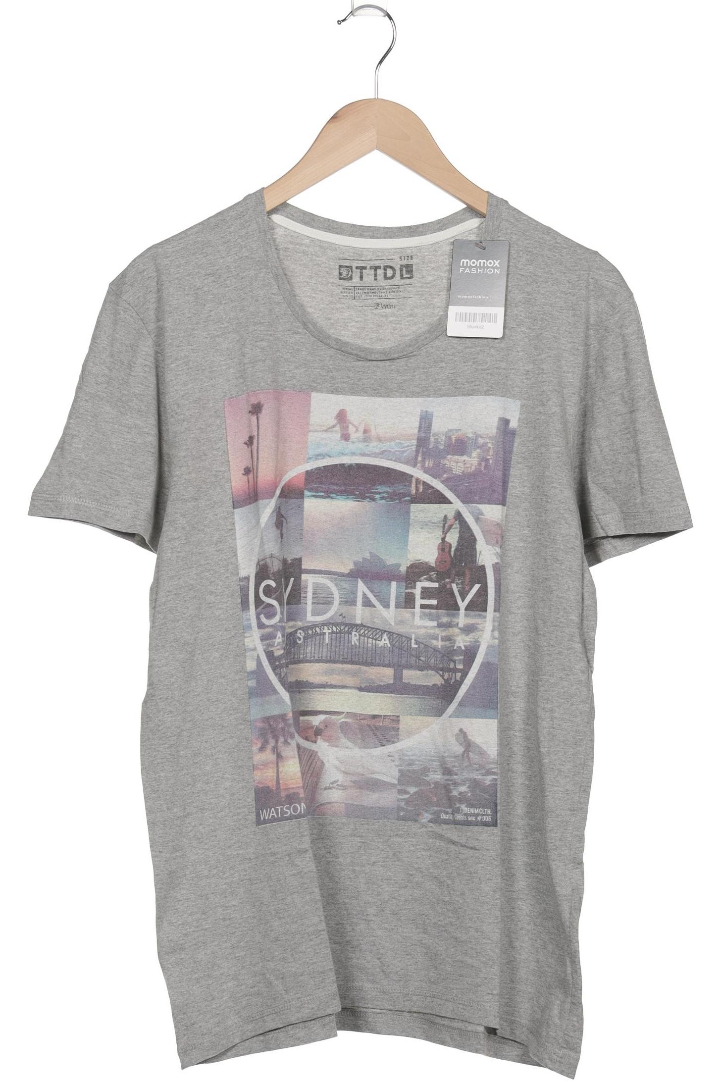 

TOM Tailor Denim Herren T-Shirt, grau, Gr. 52
