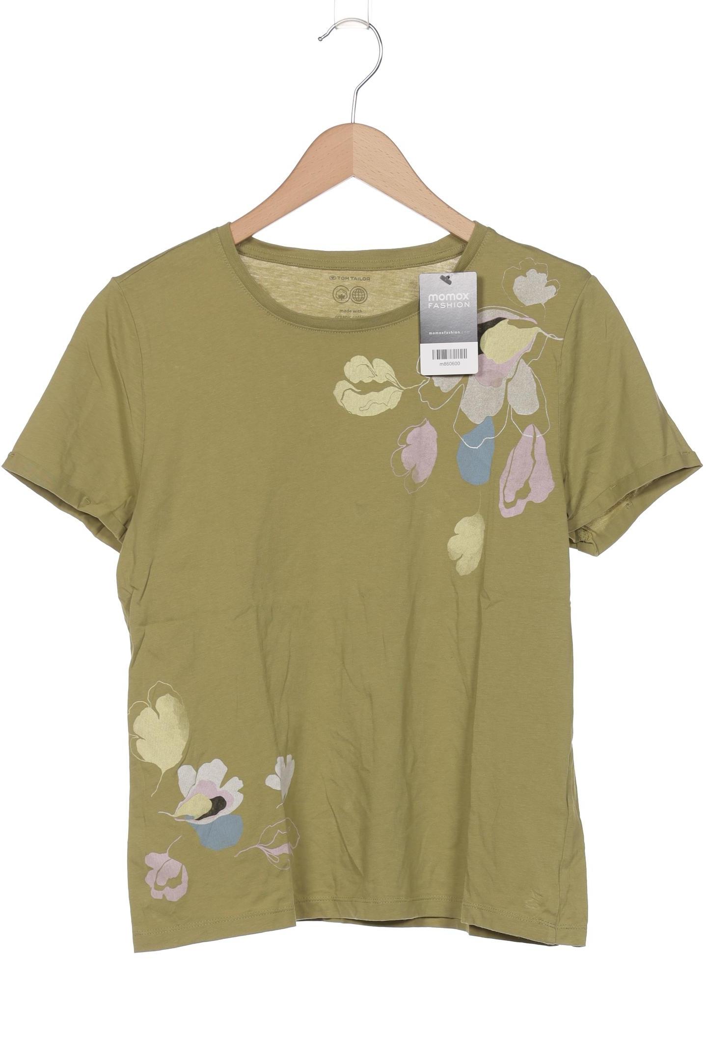 

TOM Tailor Denim Damen T-Shirt, grün, Gr. 42