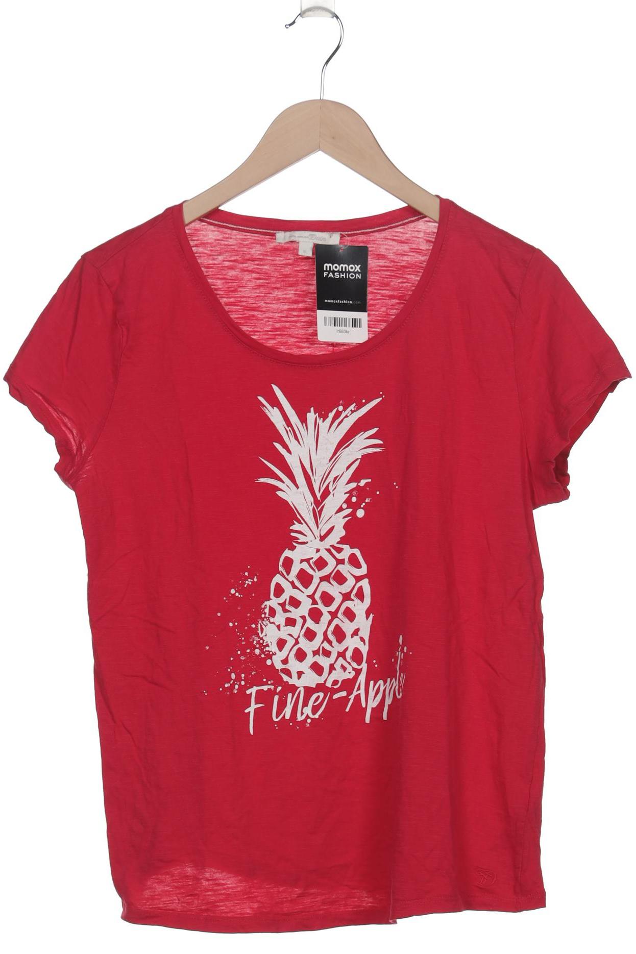 

TOM Tailor Denim Damen T-Shirt, rot, Gr. 44