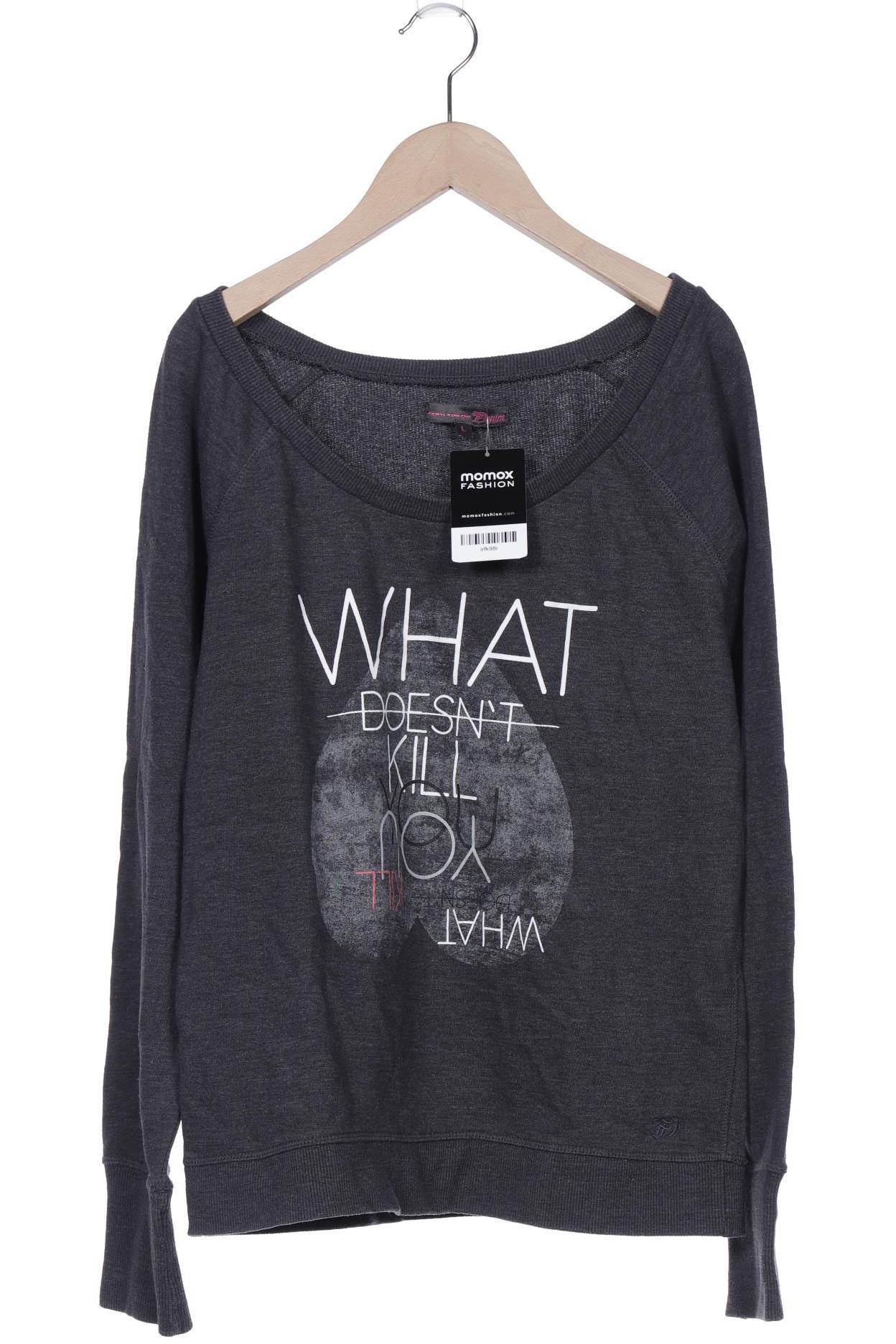 

TOM Tailor Denim Damen Sweatshirt, grau, Gr. 42