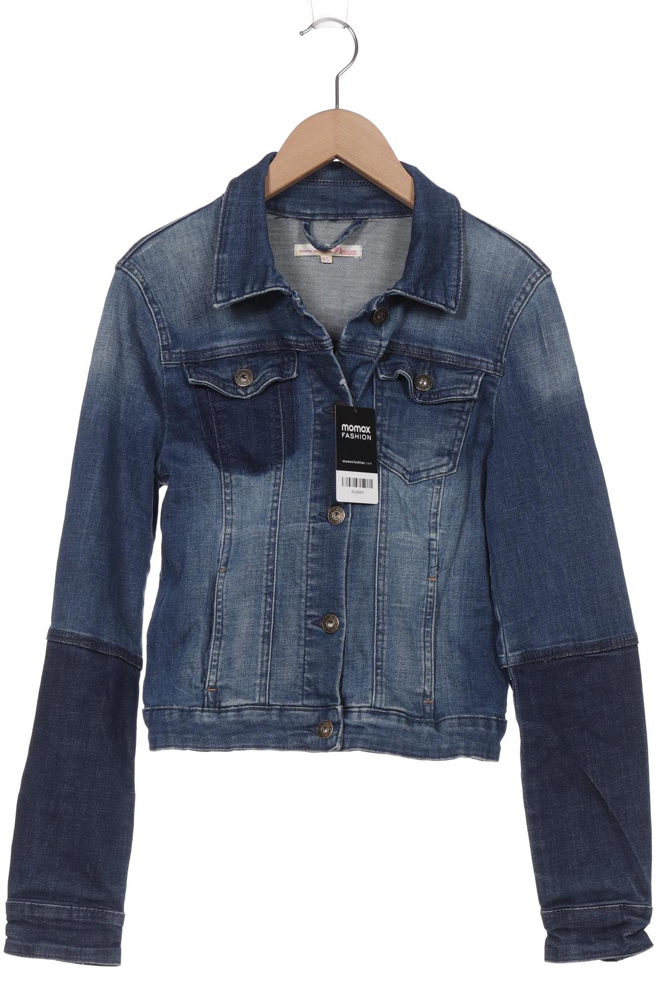 

TOM TAILOR Denim Damen Jacke, blau