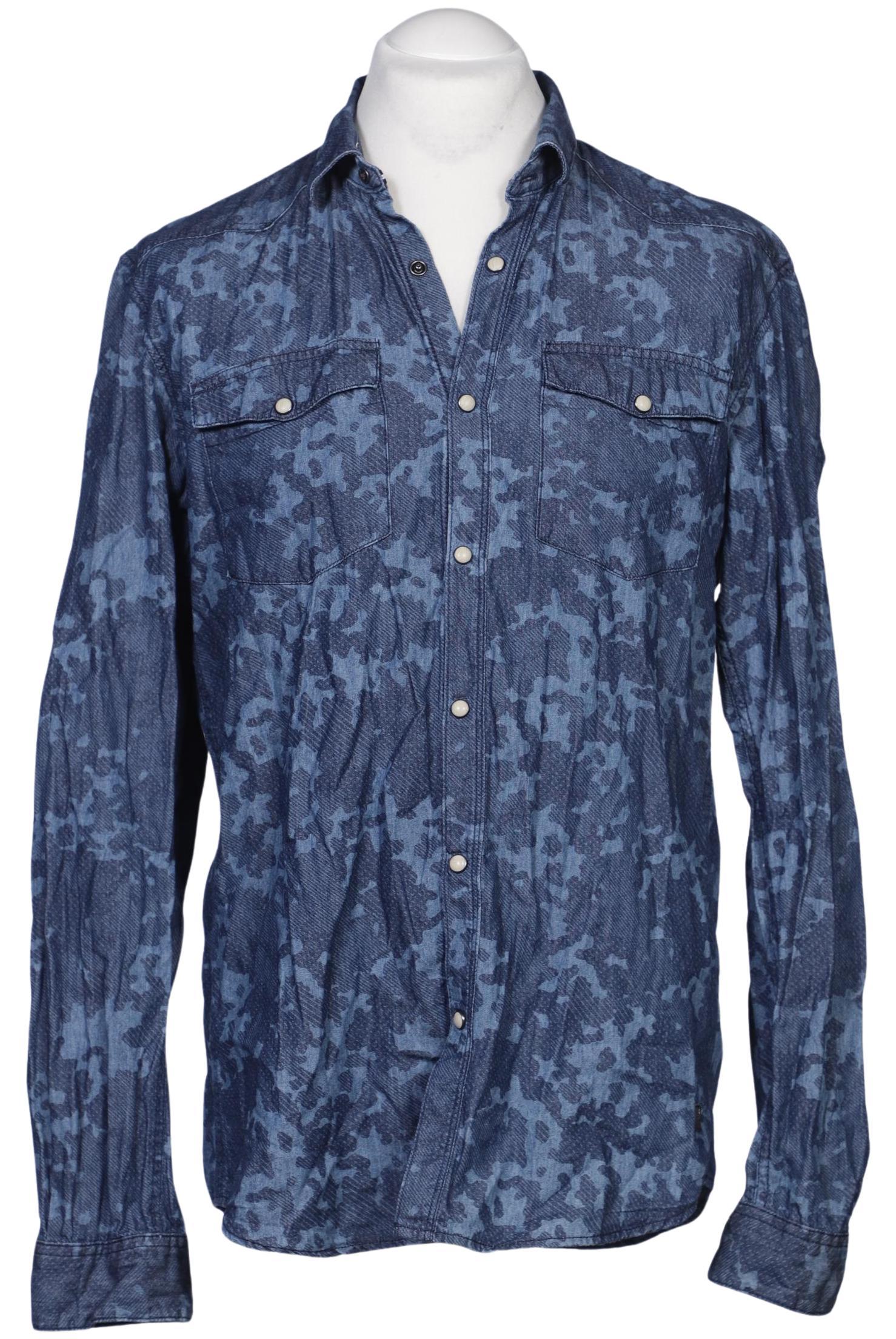 

TOM Tailor Denim Herren Hemd, blau, Gr. 52