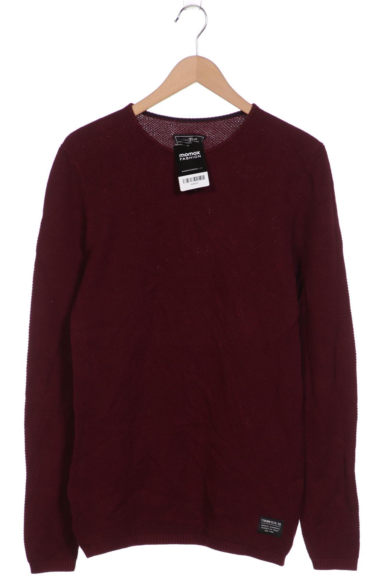 

TOM Tailor Denim Herren Pullover, bordeaux, Gr. 48