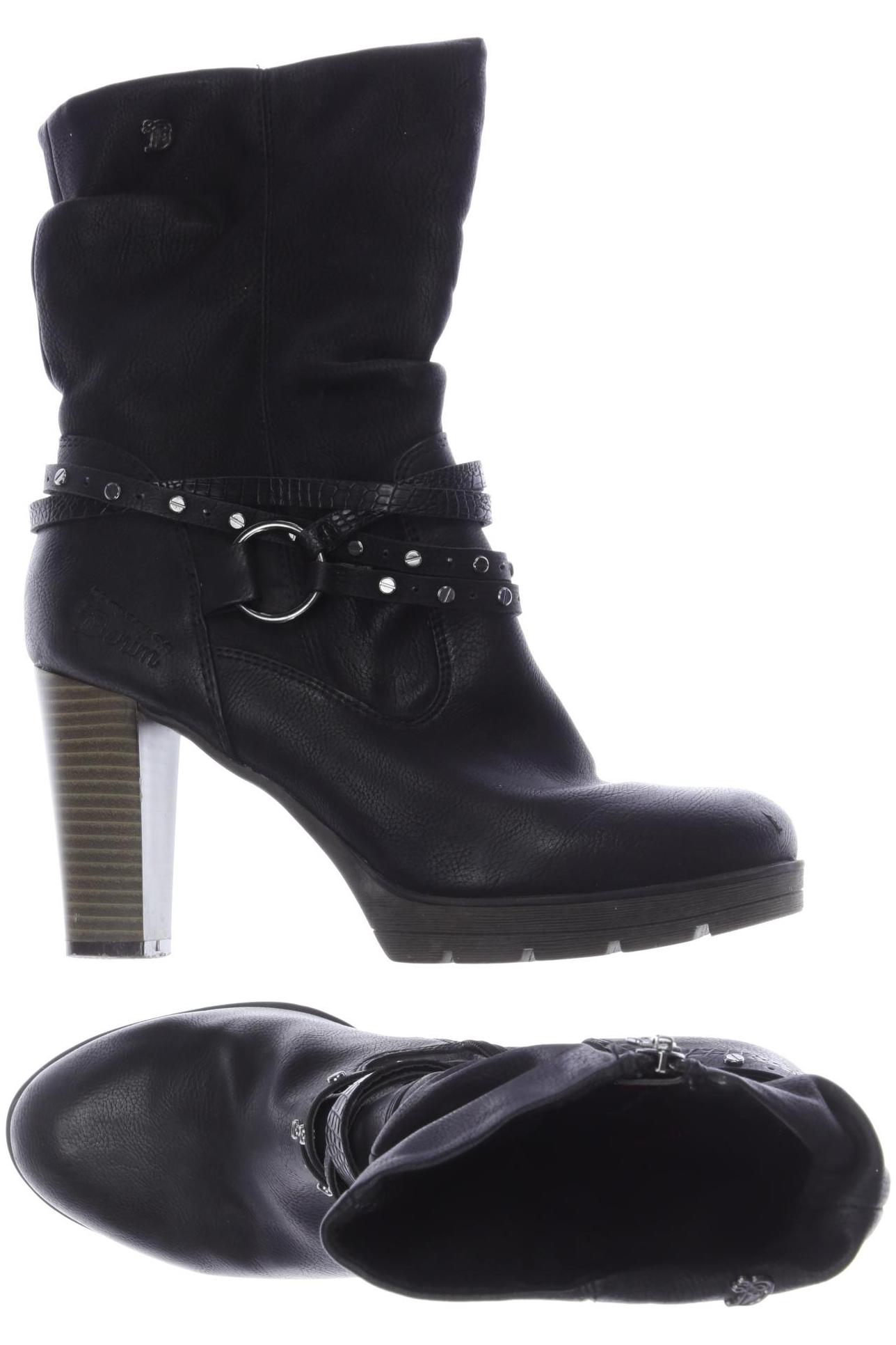 Thumbnail - TOM Tailor Denim Damen Stiefelette, schwarz, Gr. 38