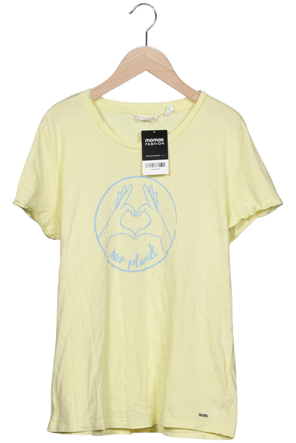 

TOM Tailor Denim Damen T-Shirt, gelb, Gr. 44