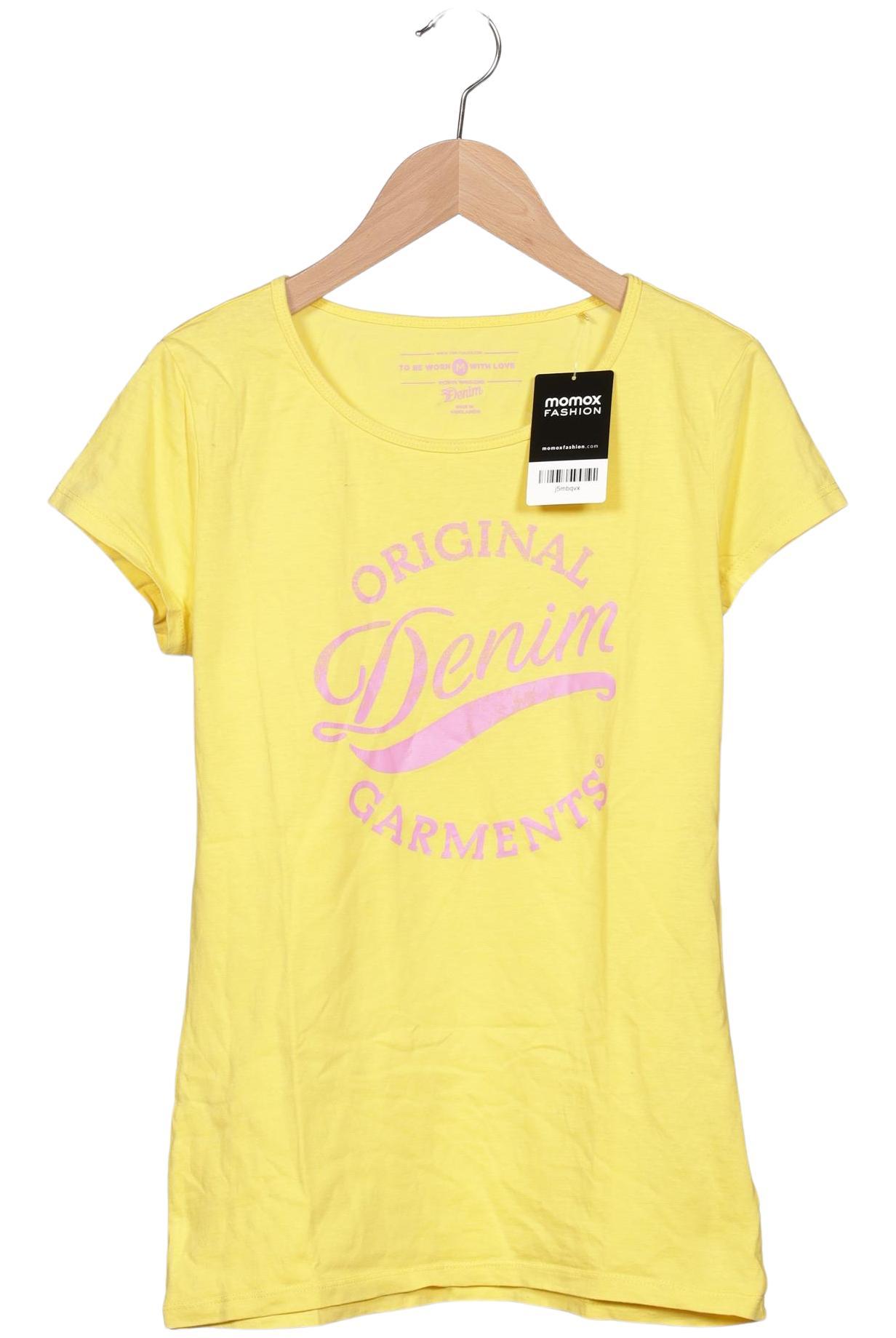 

TOM Tailor Denim Damen T-Shirt, gelb, Gr. 38