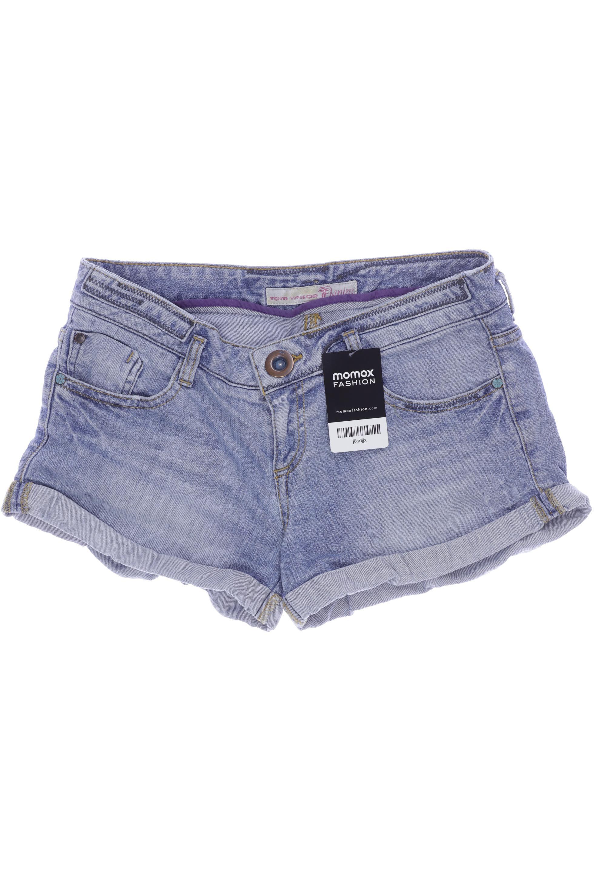 

TOM Tailor Denim Damen Shorts, blau, Gr. 38