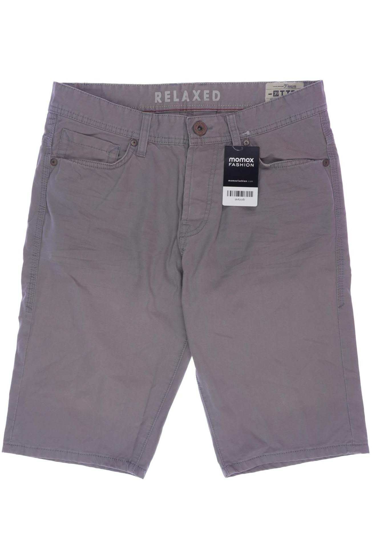 

TOM Tailor Denim Herren Shorts, grau, Gr. 30