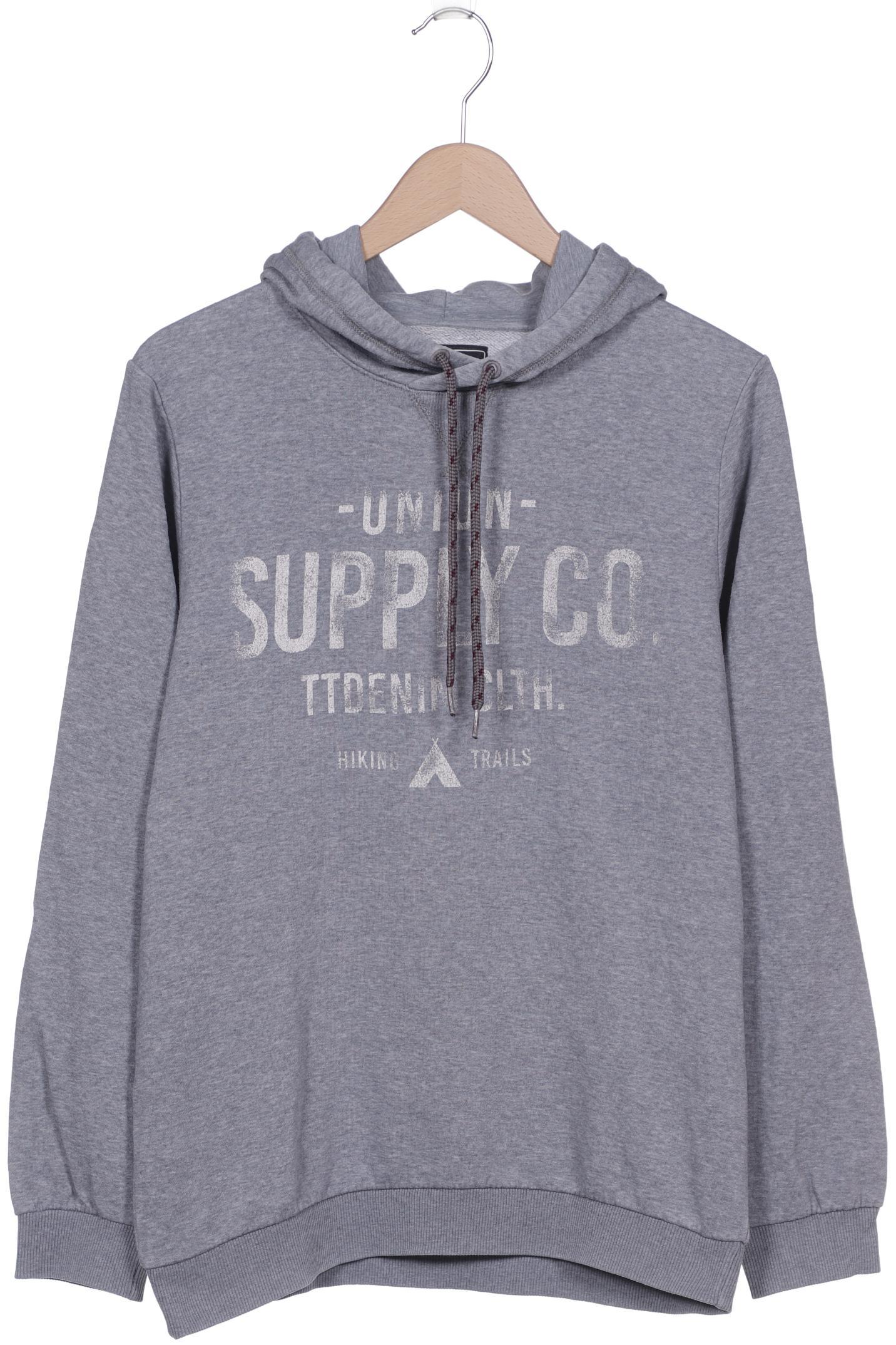 

TOM TAILOR Denim Herren Kapuzenpullover, grau