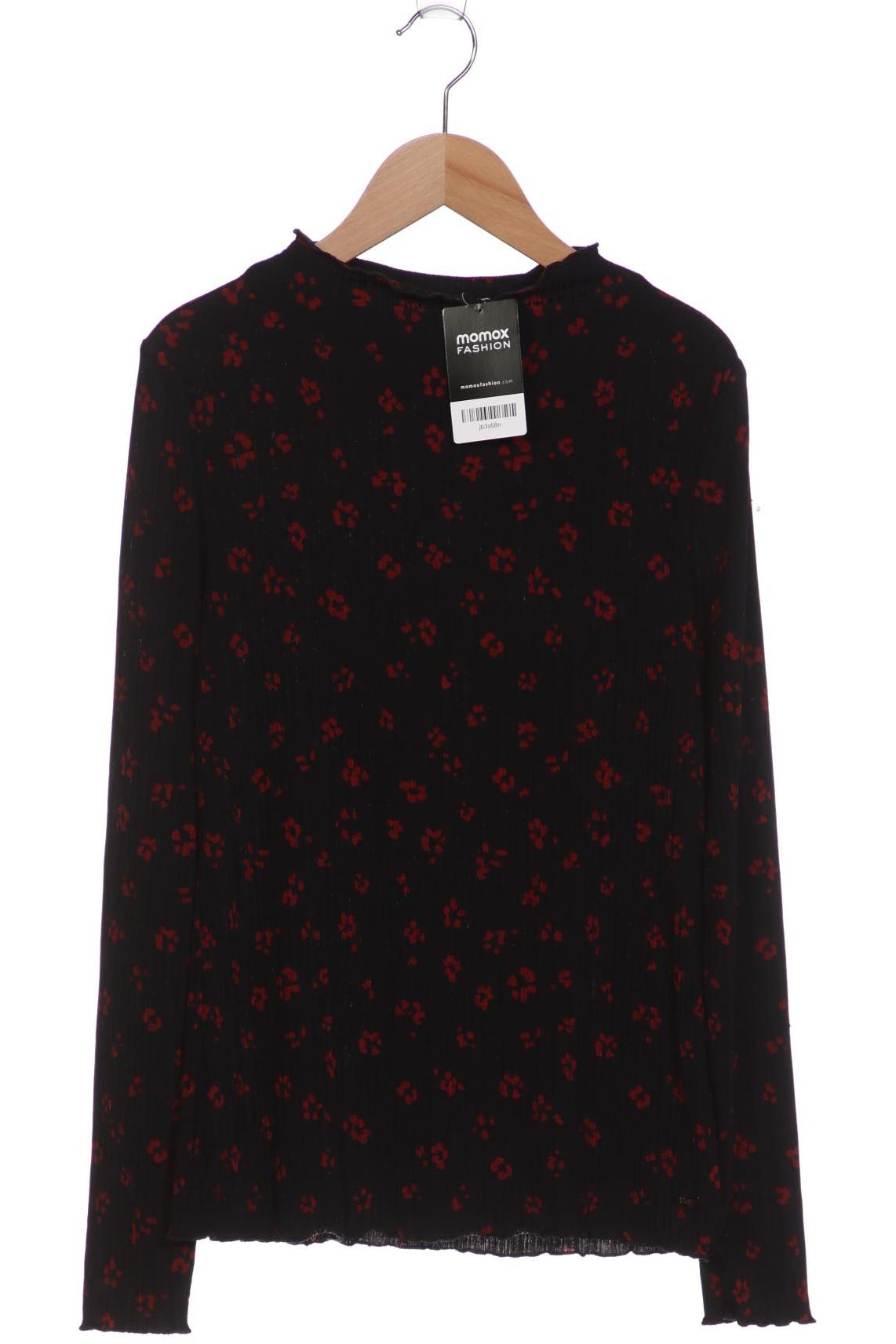 

TOM TAILOR Denim Damen Langarmshirt, schwarz