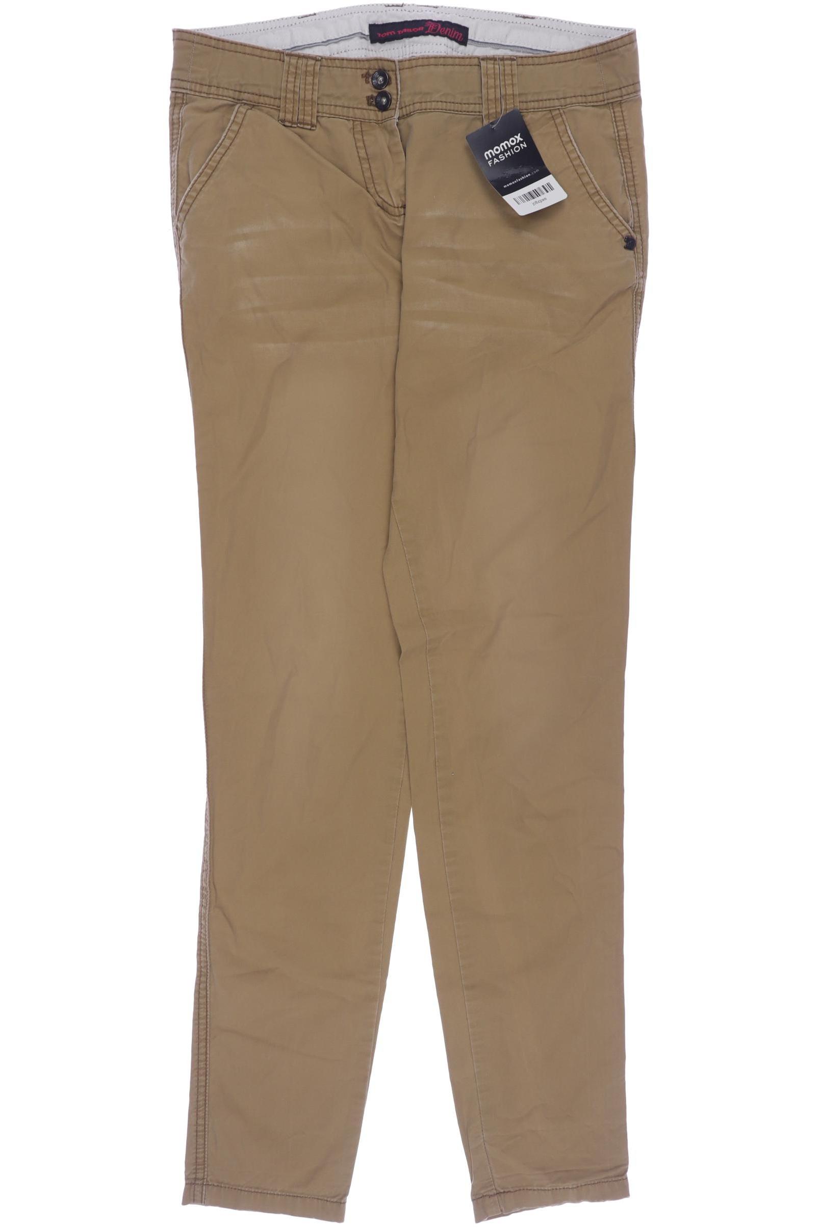 Thumbnail - TOM Tailor Denim Damen Stoffhose, beige, Gr. 26