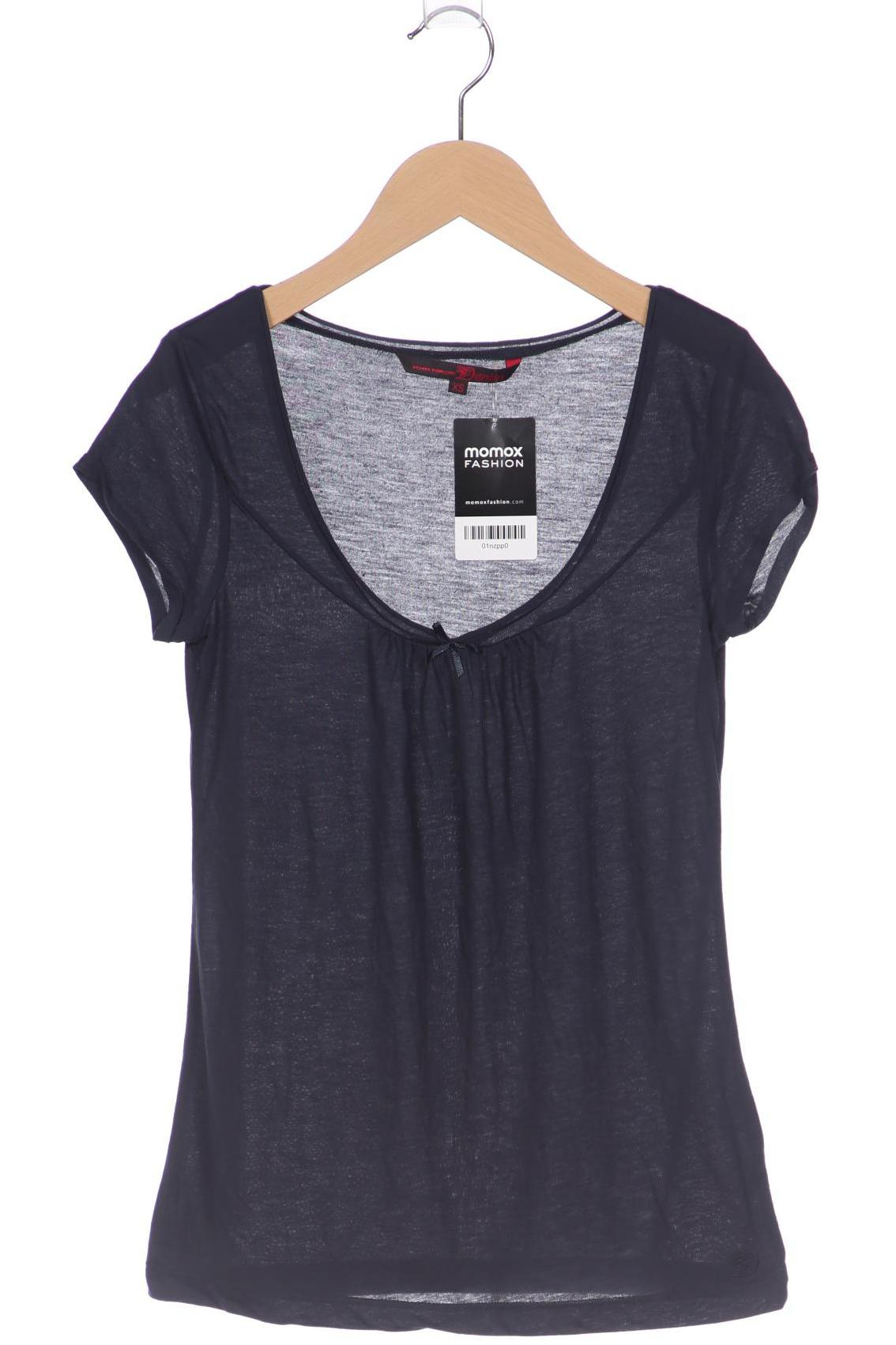 

TOM Tailor Denim Damen T-Shirt, marineblau, Gr. 34