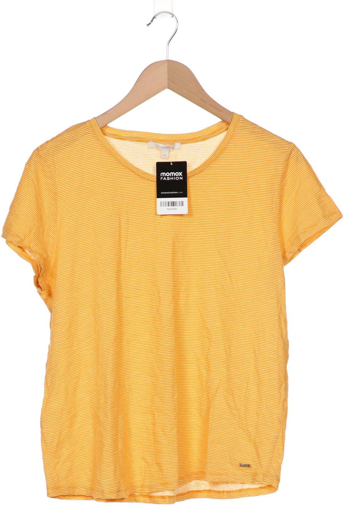 

TOM Tailor Denim Damen T-Shirt, gelb, Gr. 46