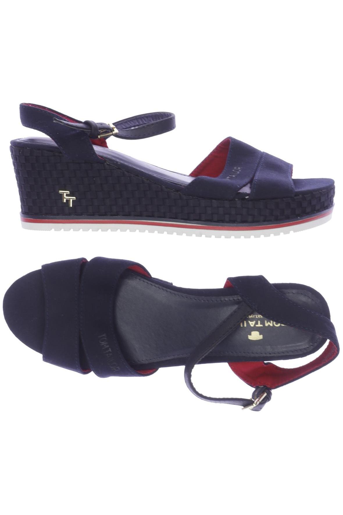 

TOM TAILOR Denim Damen Sandale, marineblau